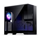 Phanteks XT V5 midi-tower chassi med f&ouml;nster och RGB-belysning, svart