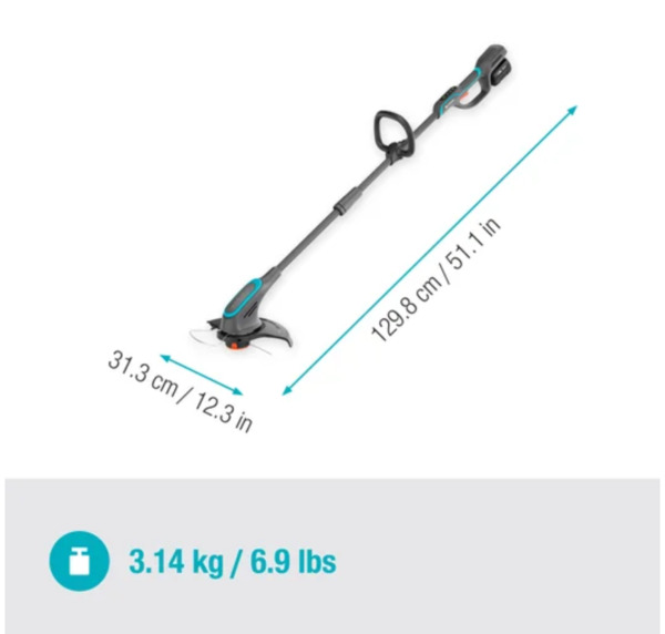 Gardena PowerTrim 30 18 V P4A - battery grass trimmer