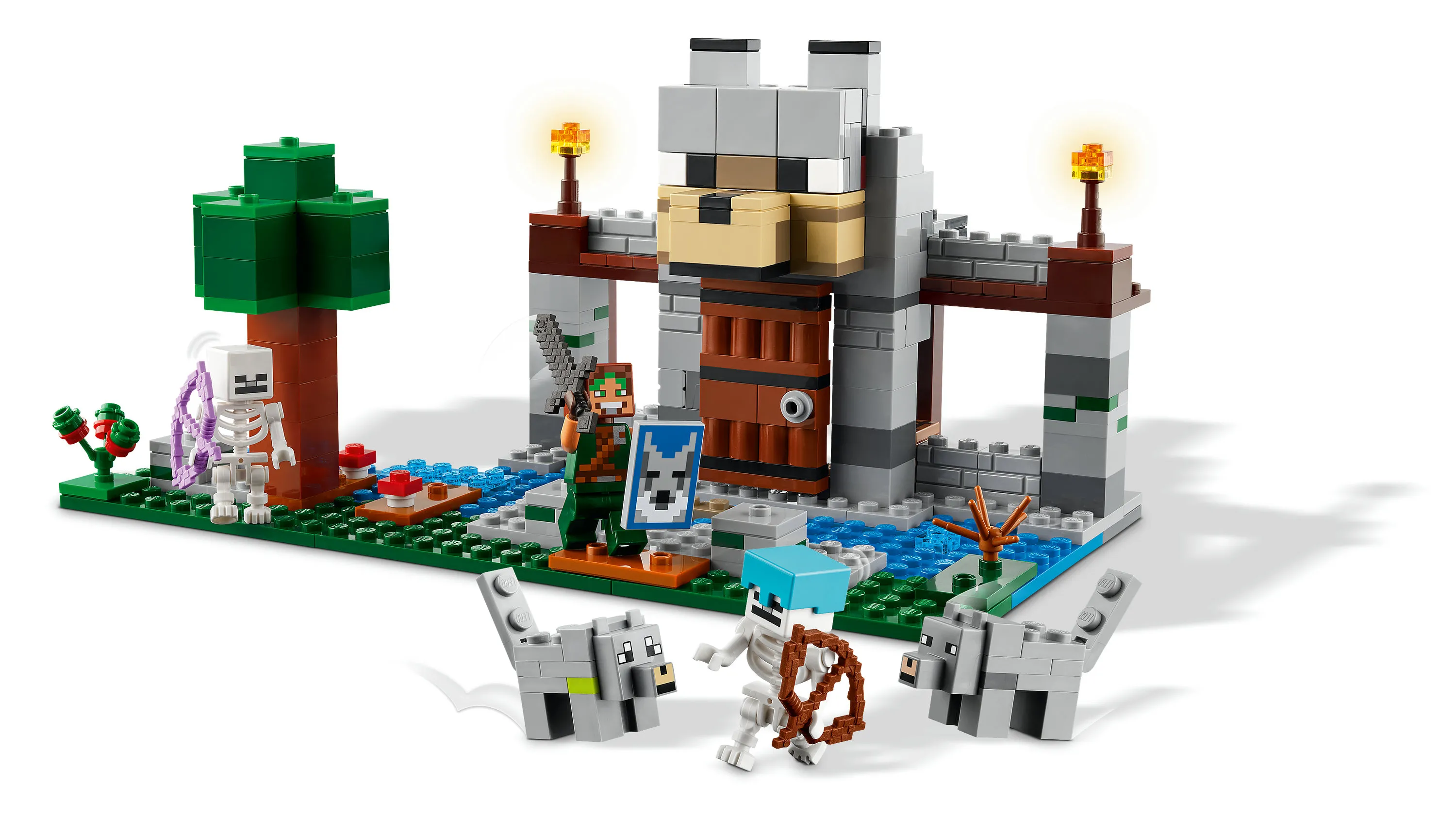 LEGO Minecraft Fortress Build 21261