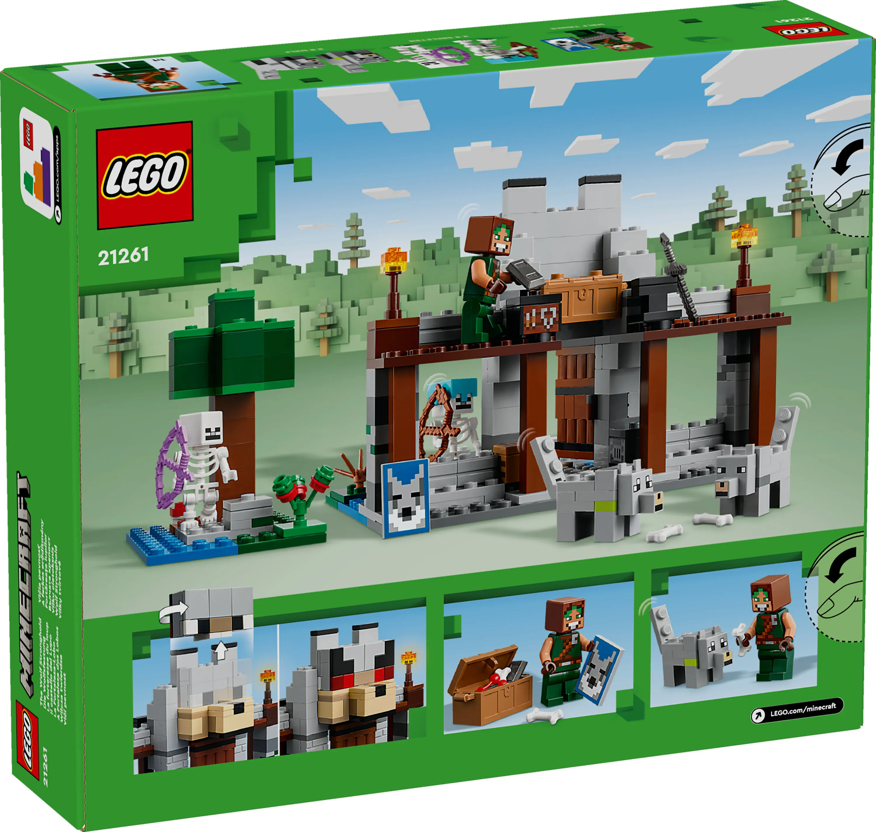 LEGO Minecraft Fortress Build 21261