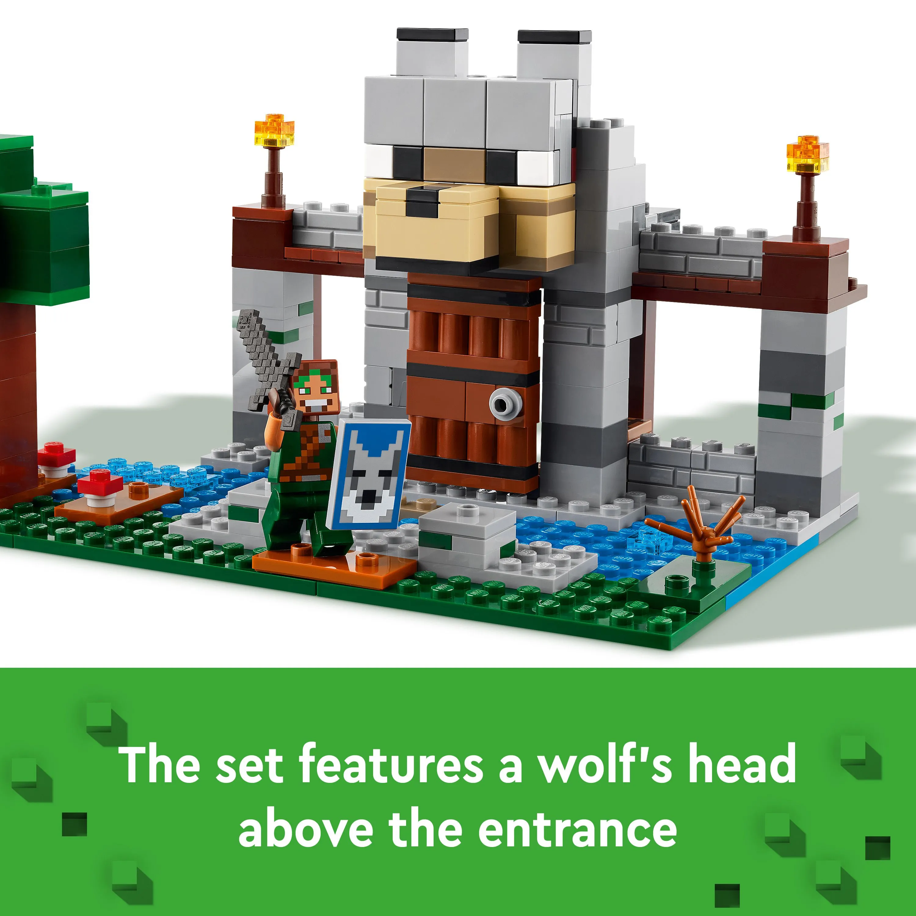 LEGO Minecraft Fortress Build 21261