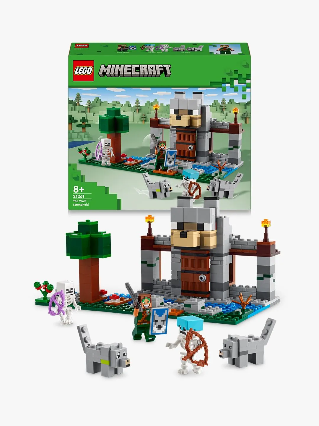 LEGO Minecraft Fortress Build 21261