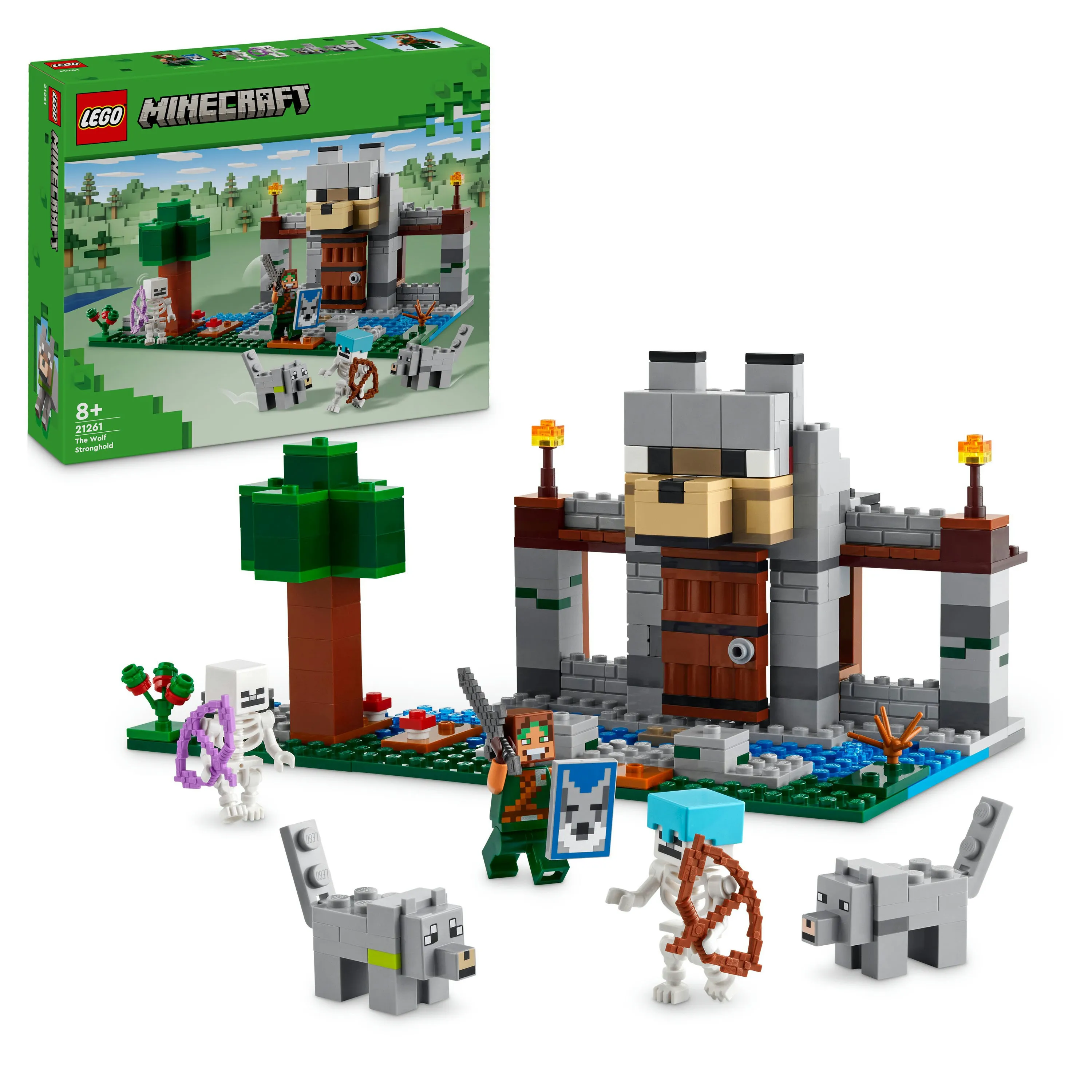 LEGO Minecraft Fortress Build 21261