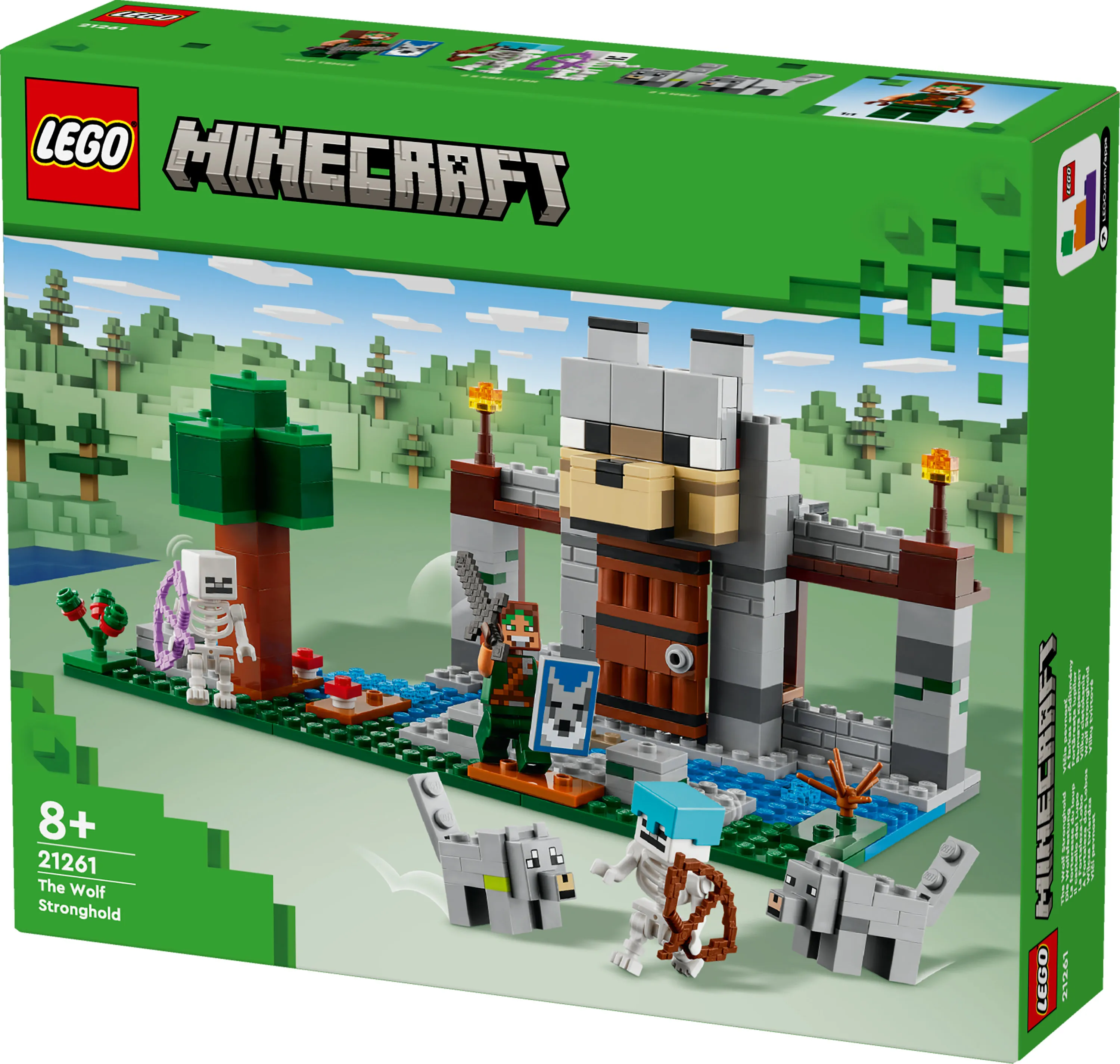 LEGO Minecraft Fortress Build 21261