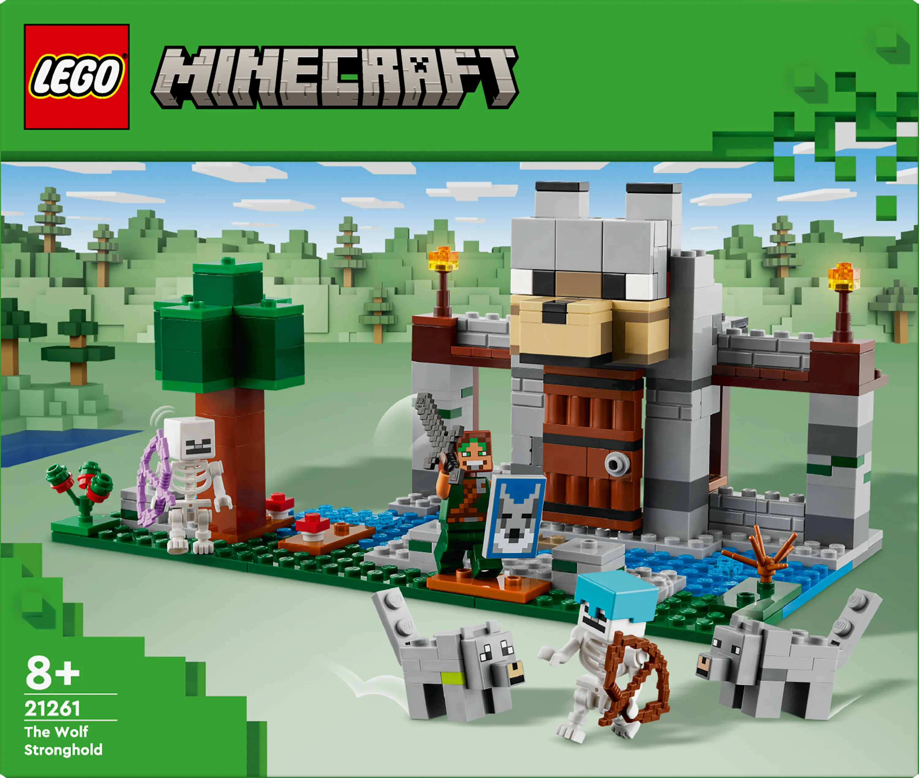 LEGO Minecraft Fortress Build 21261