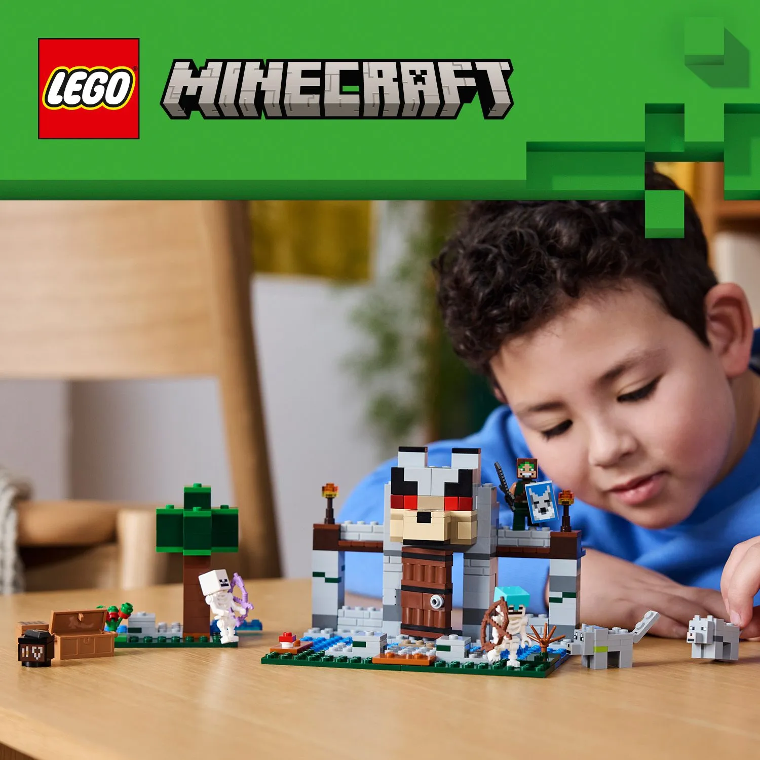 LEGO Minecraft Fortress Build 21261