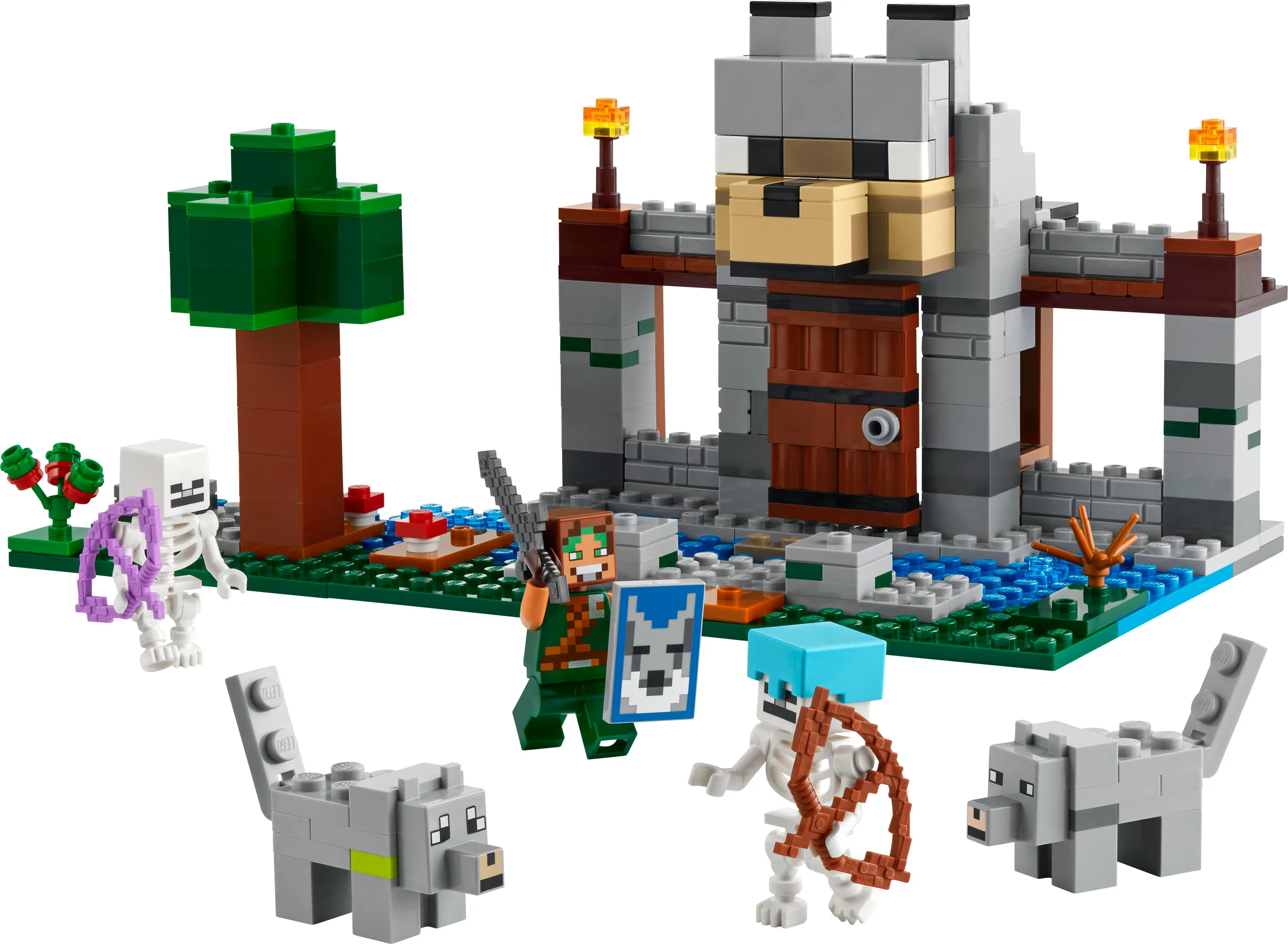 LEGO Minecraft Fortress Build 21261