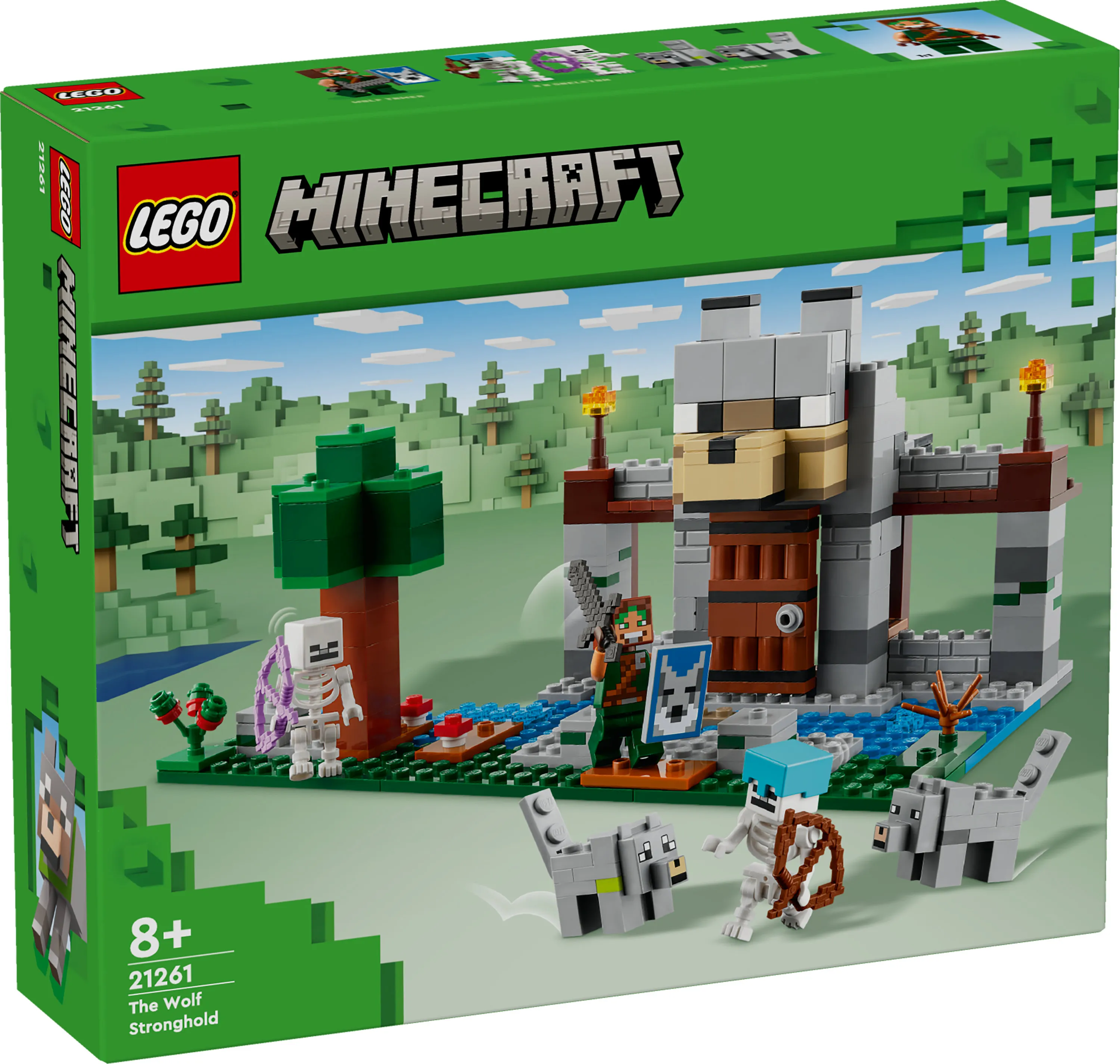 LEGO Minecraft Fortress Build 21261