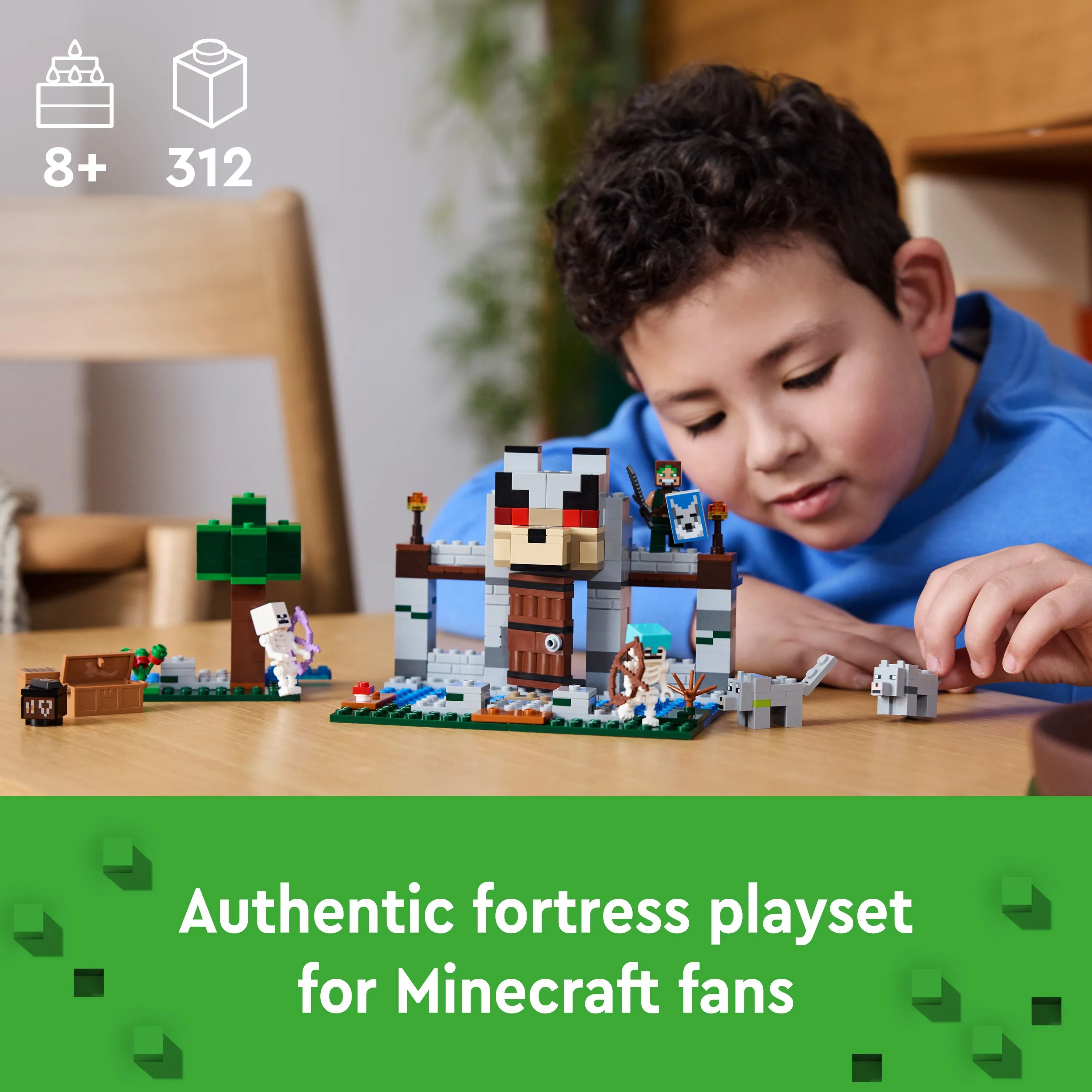 LEGO Minecraft Fortress Build 21261