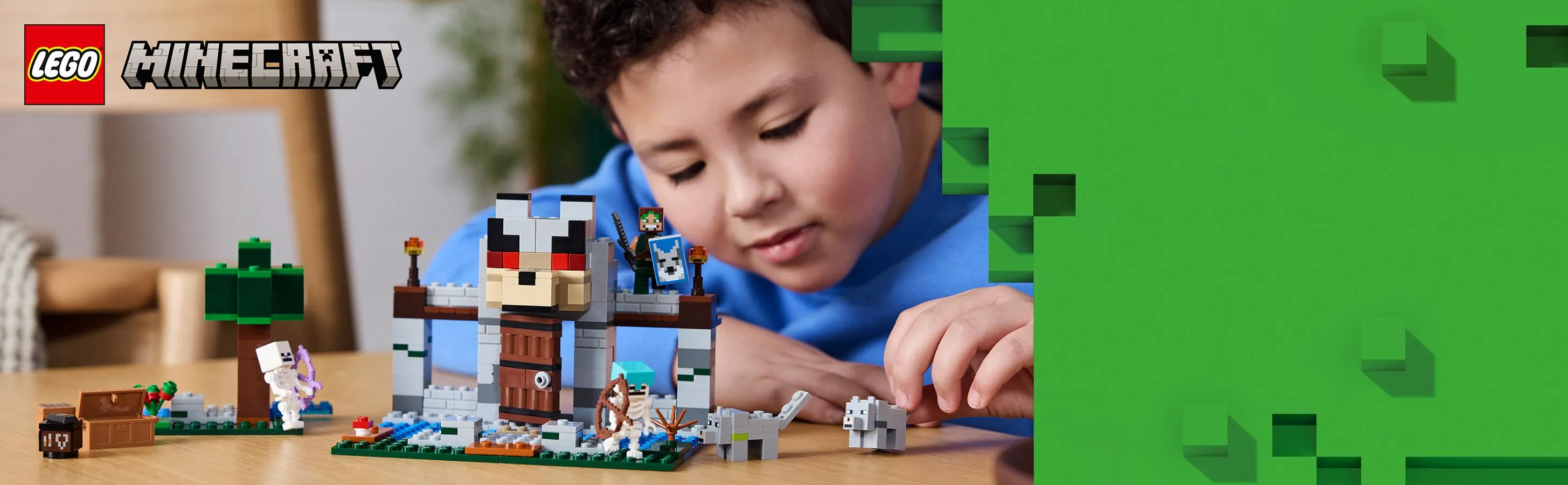 LEGO Minecraft Fortress Build 21261