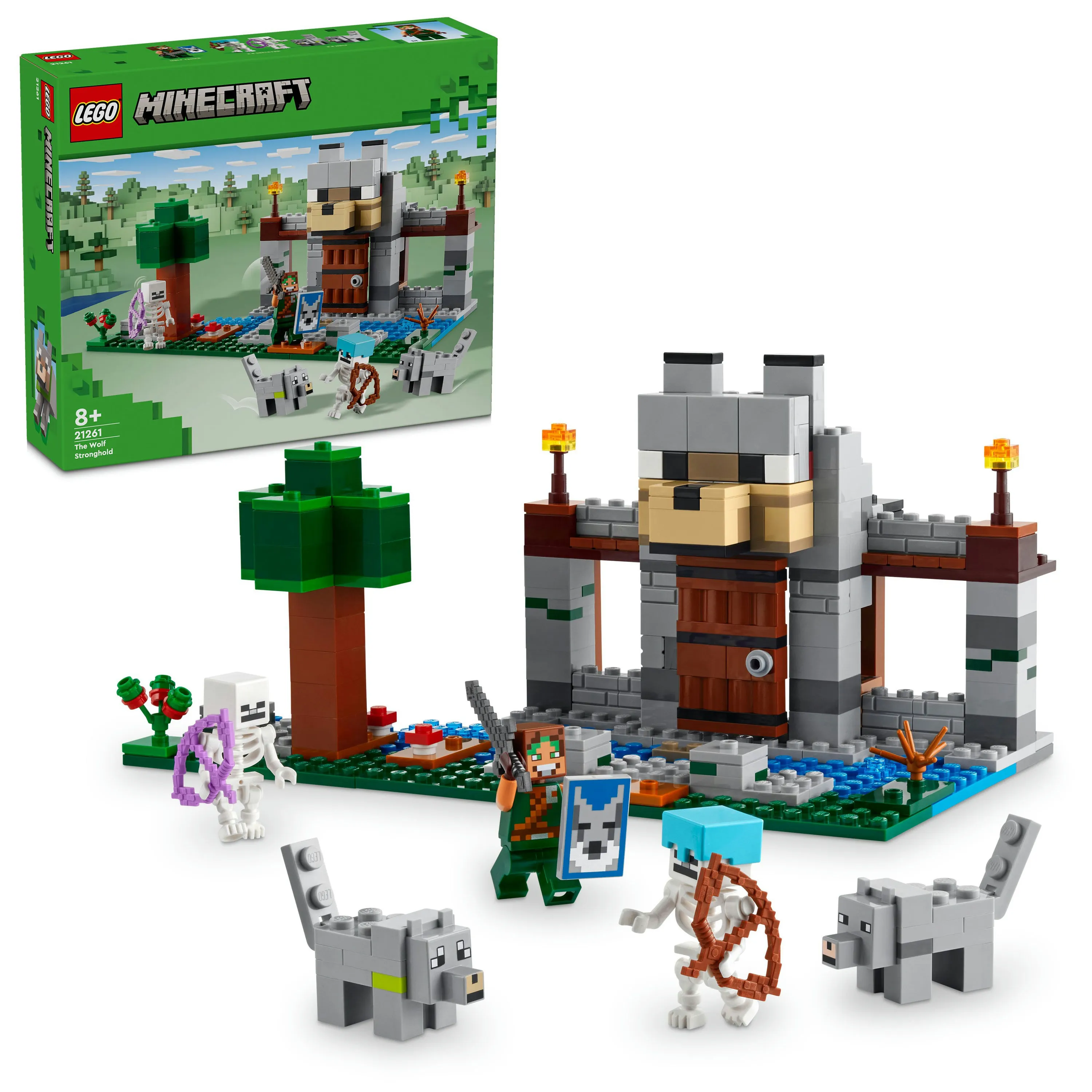 LEGO Minecraft Fortress Build 21261