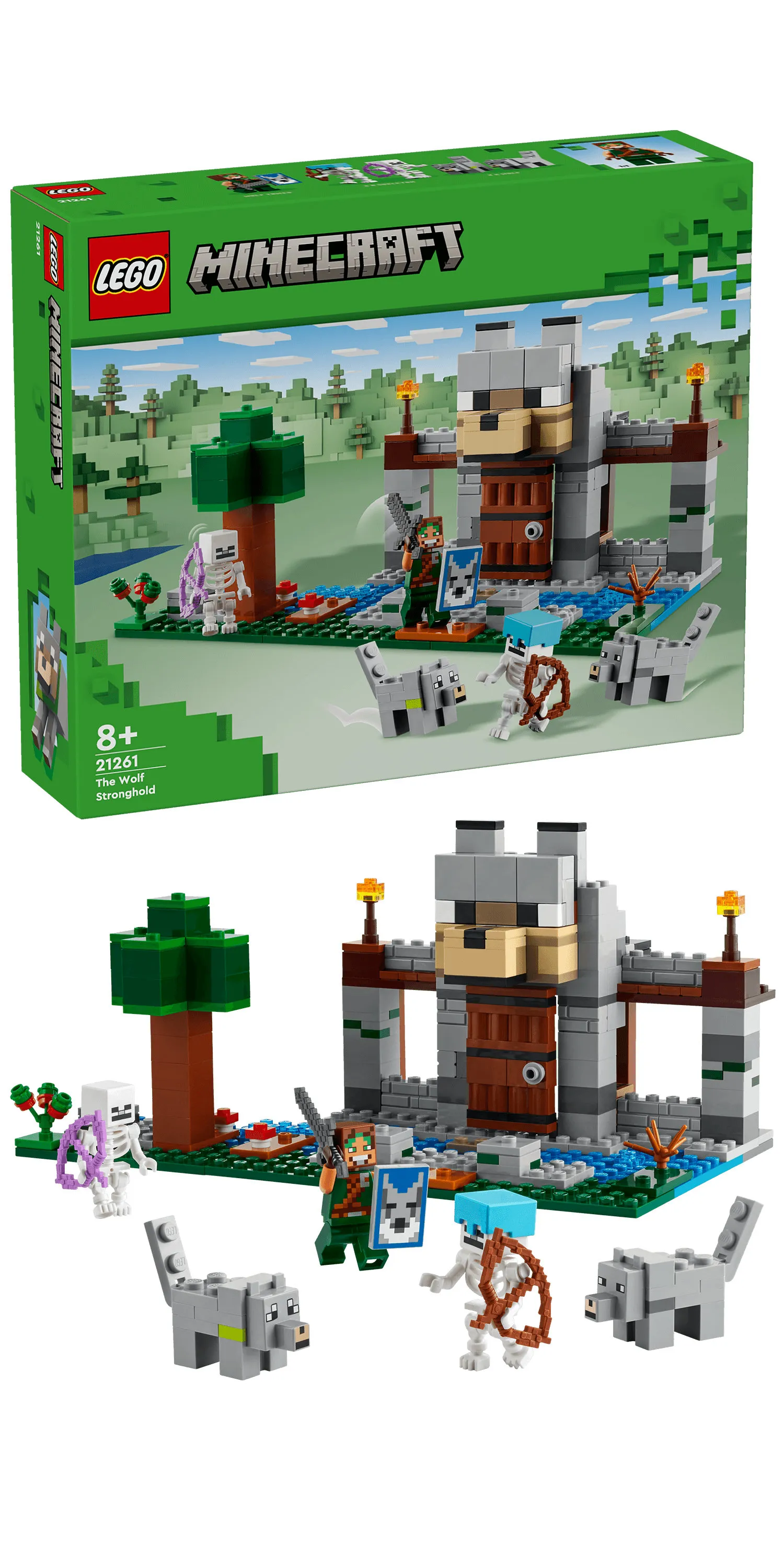LEGO Minecraft Fortress Build 21261