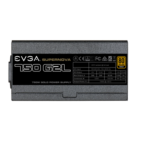 EVGA 750W SuperNOVA G2L 750 - Power supply
