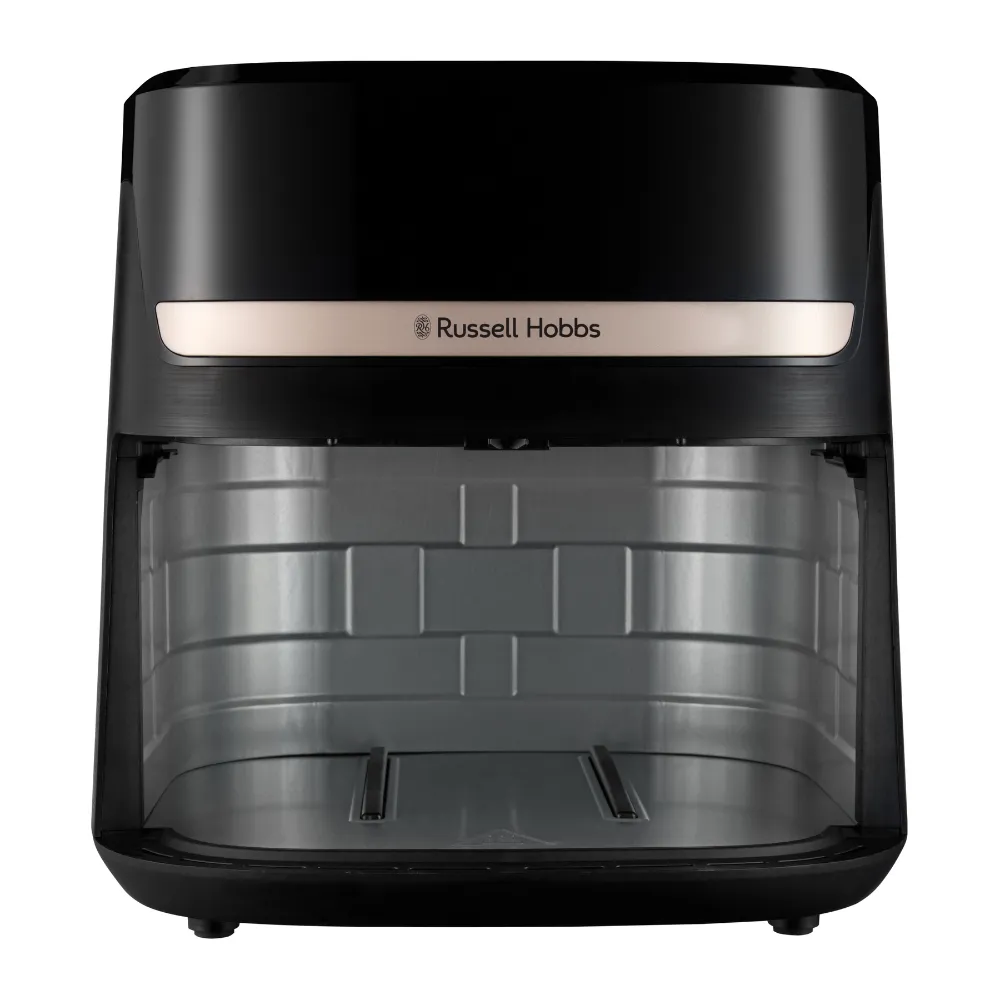Airfryer Satisfry Air Fryer -kiertoilmakypsennin, Musta, 8.3l