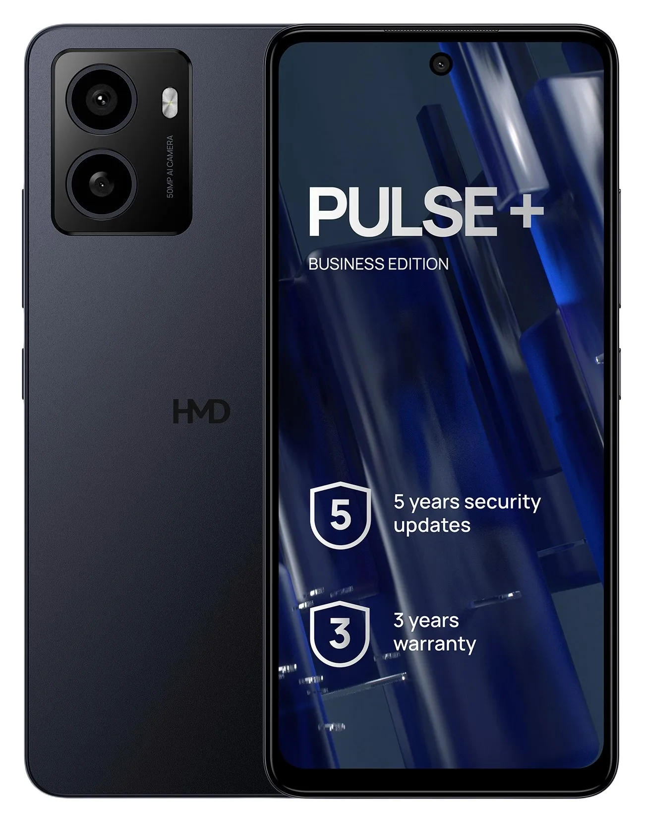 HMD PULSE+ DS TA-1602 6/128 Gt, Android-puhelin, Sininen Business Edition