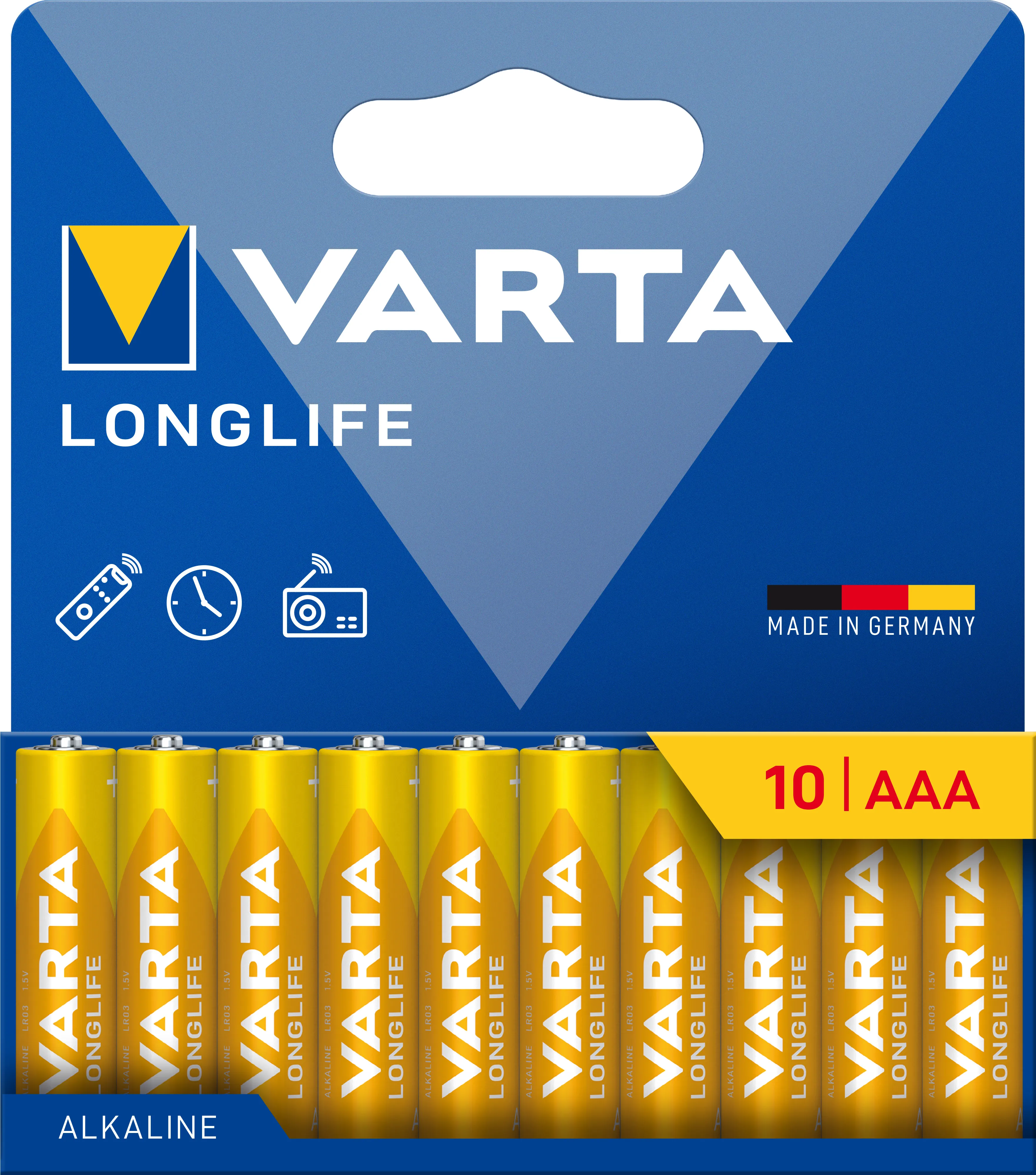 VARTA Longlife AAA (LR03) - Alkaline battery