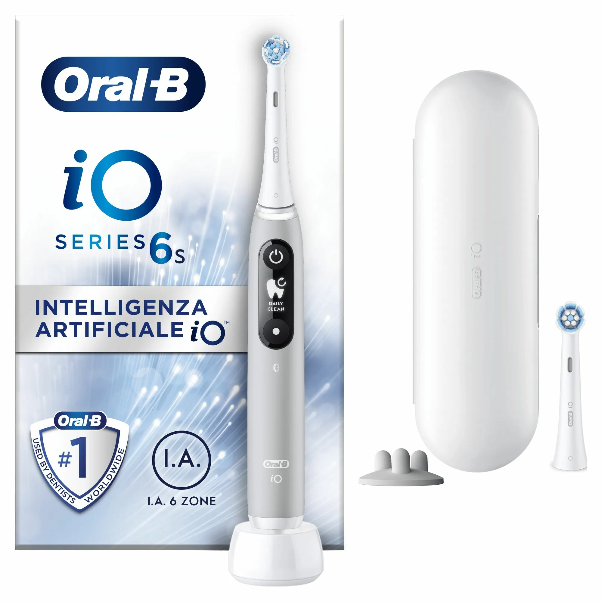 Oral-B iO Series M6s - electric toothbrush, grey Oral-B iO Series M6s - electric toothbrush, grey