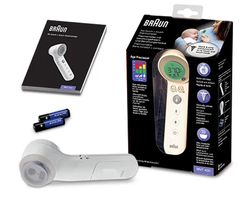 Braun No Touch + Touch Thermometer BNT 400 - thermometer
