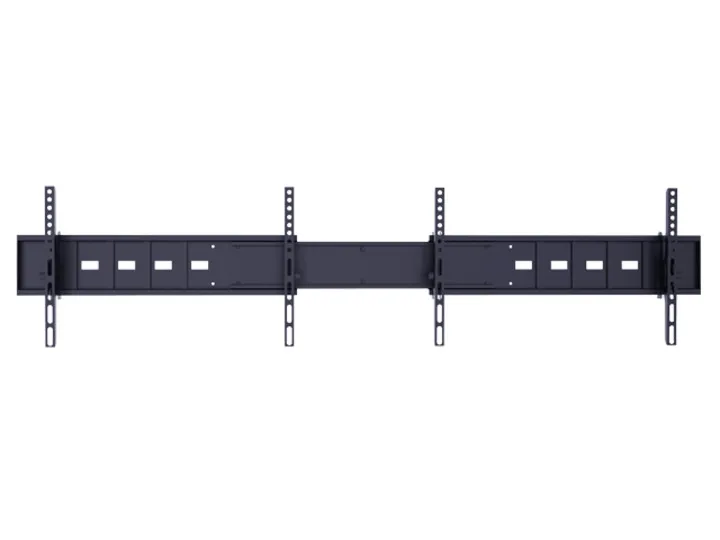Multibrackets M Public Display Stand Dual Screen Mount - Asennuspakkaus ( tuplan&auml;ytt&ouml;kiinnitys ) tuotteelle 2 LCD-n&auml;ytt&ouml;&auml; - ter&auml;s - musta -n&auml;yt&ouml;n koko: 40"-55"