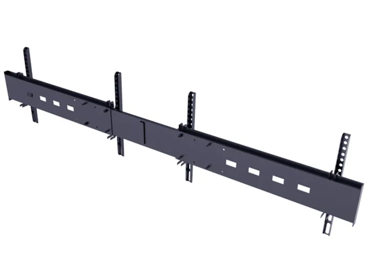Multibrackets M Public Display Stand Dual Screen Mount - Asennuspakkaus ( tuplan&auml;ytt&ouml;kiinnitys ) tuotteelle 2 LCD-n&auml;ytt&ouml;&auml; - ter&auml;s - musta -n&auml;yt&ouml;n koko: 40"-55"