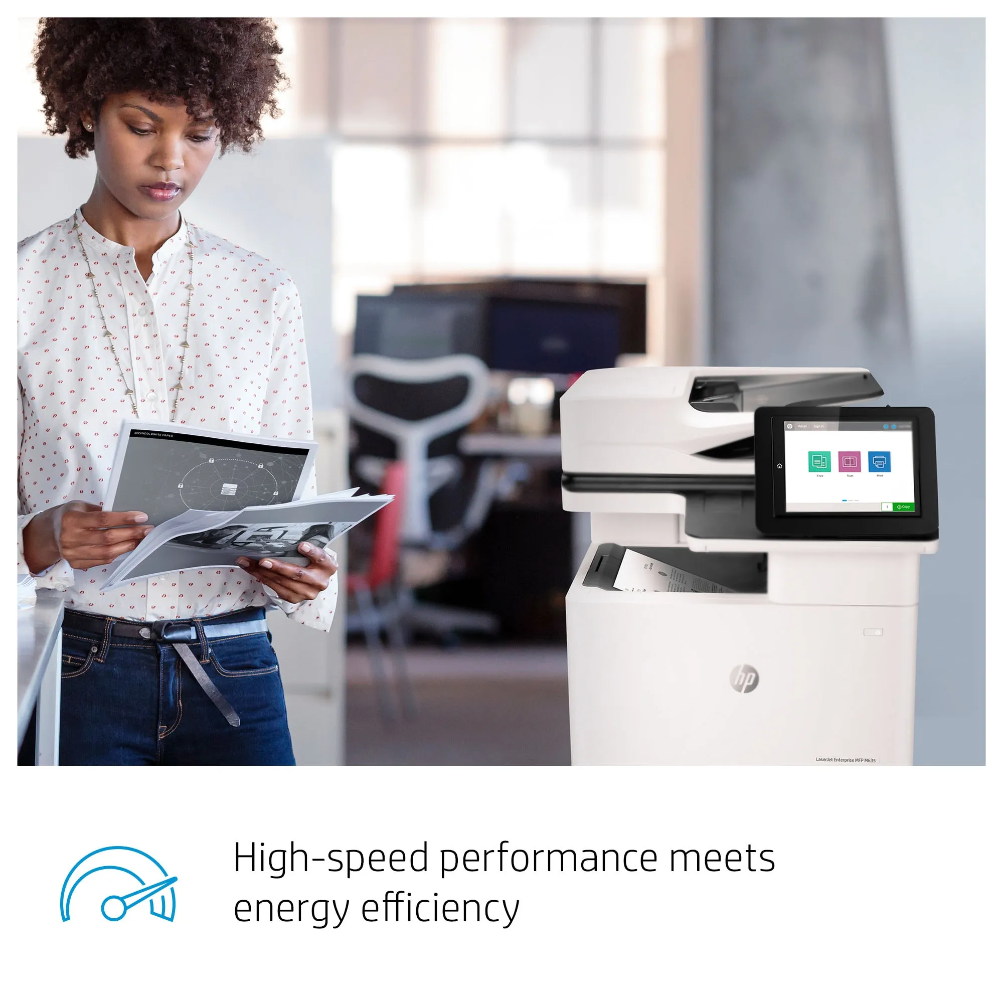 HP LaserJet Enterprise MFP M635fht Mono A4 61 ppm (ML)
