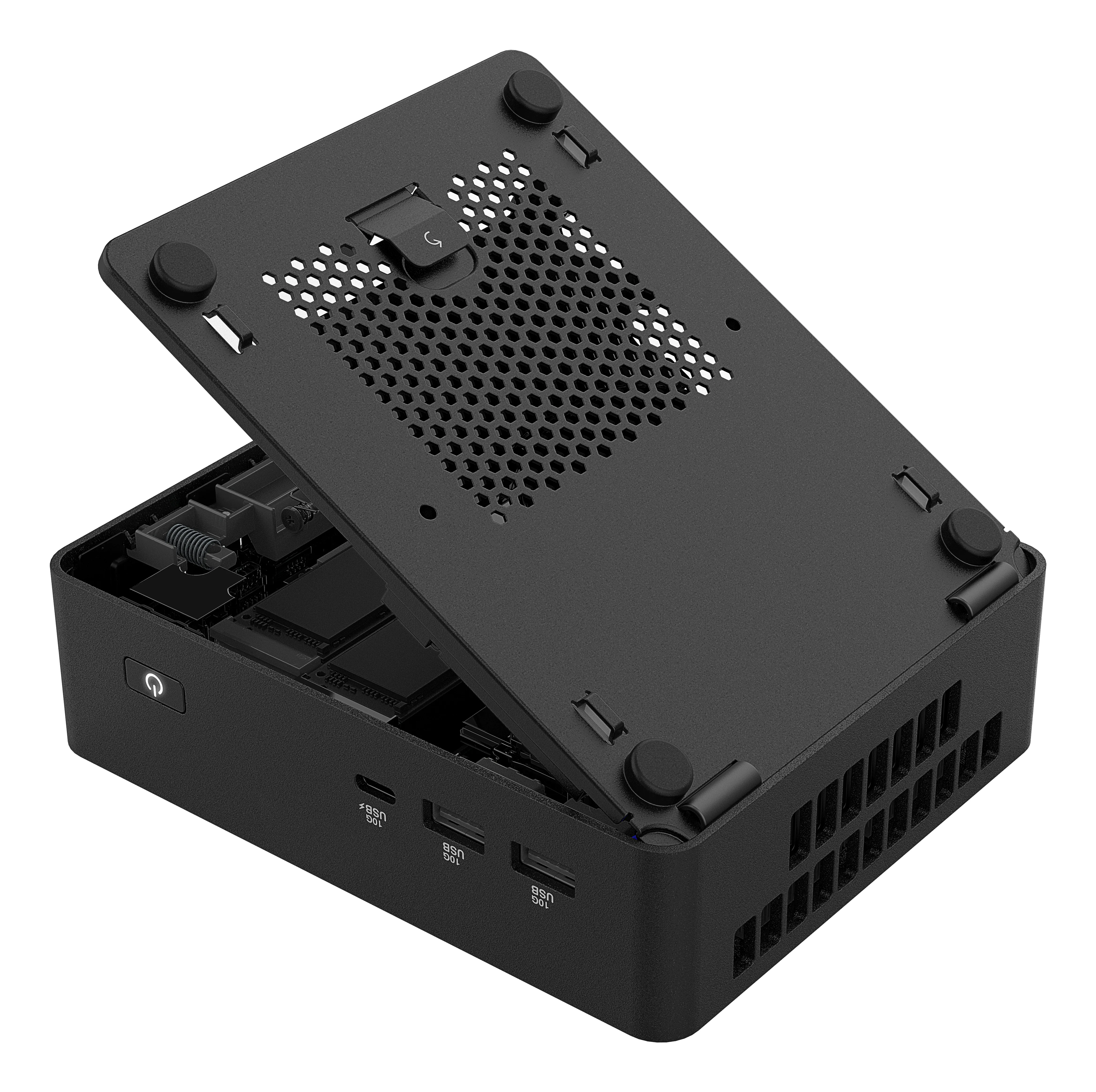ASUS NUC 16 Pro Intel Core 7 350 Mini PC Barebone, Black