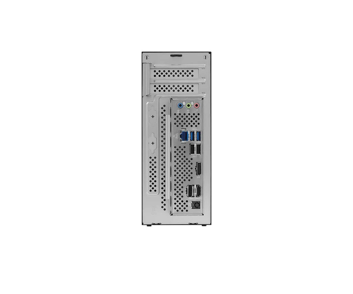 ASRock DeskSlim B760 barebone-tietokone, musta