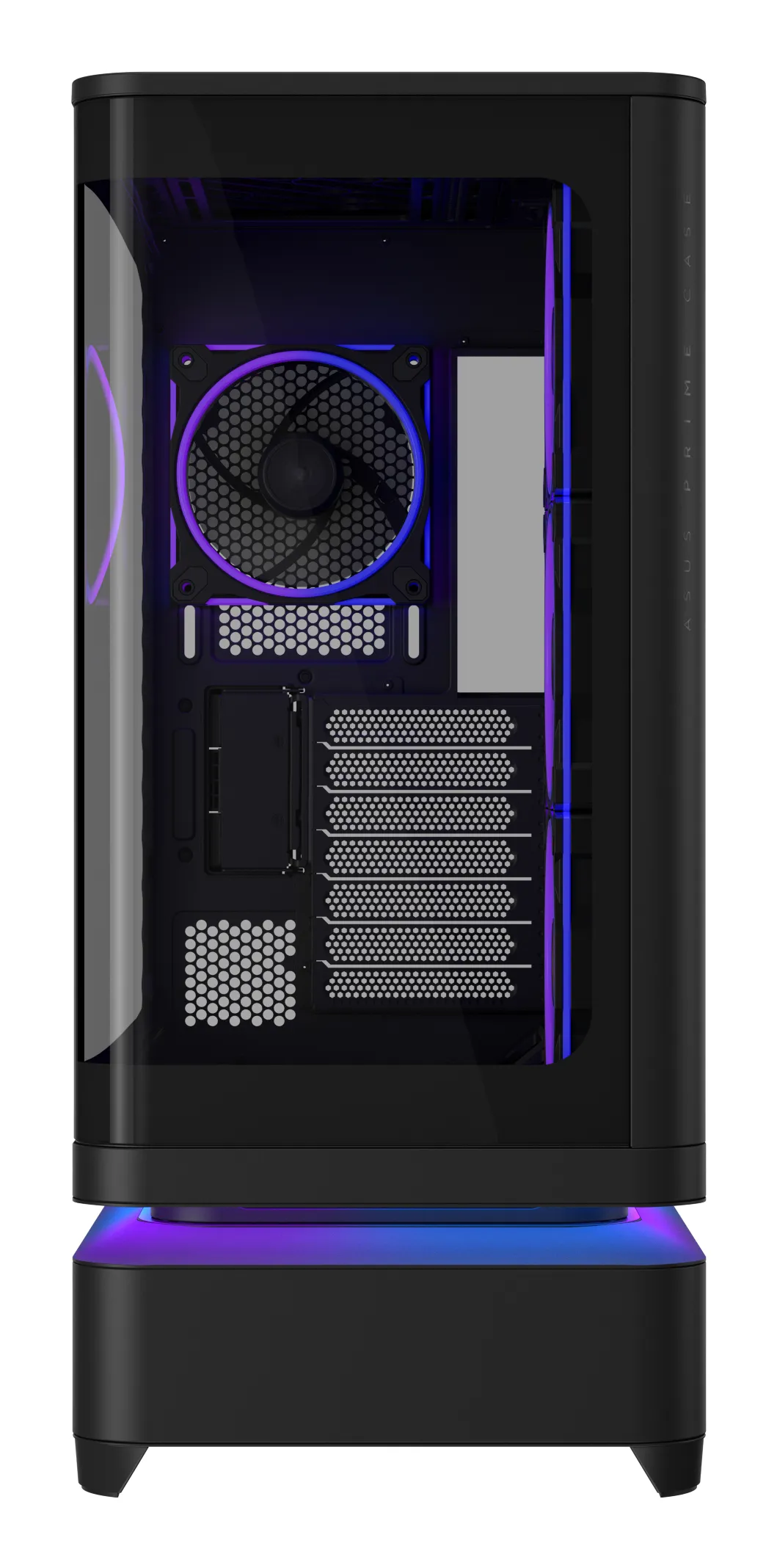 ASUS Prime AP304 Midi-Tower Case with window, with RGB lighting, Black