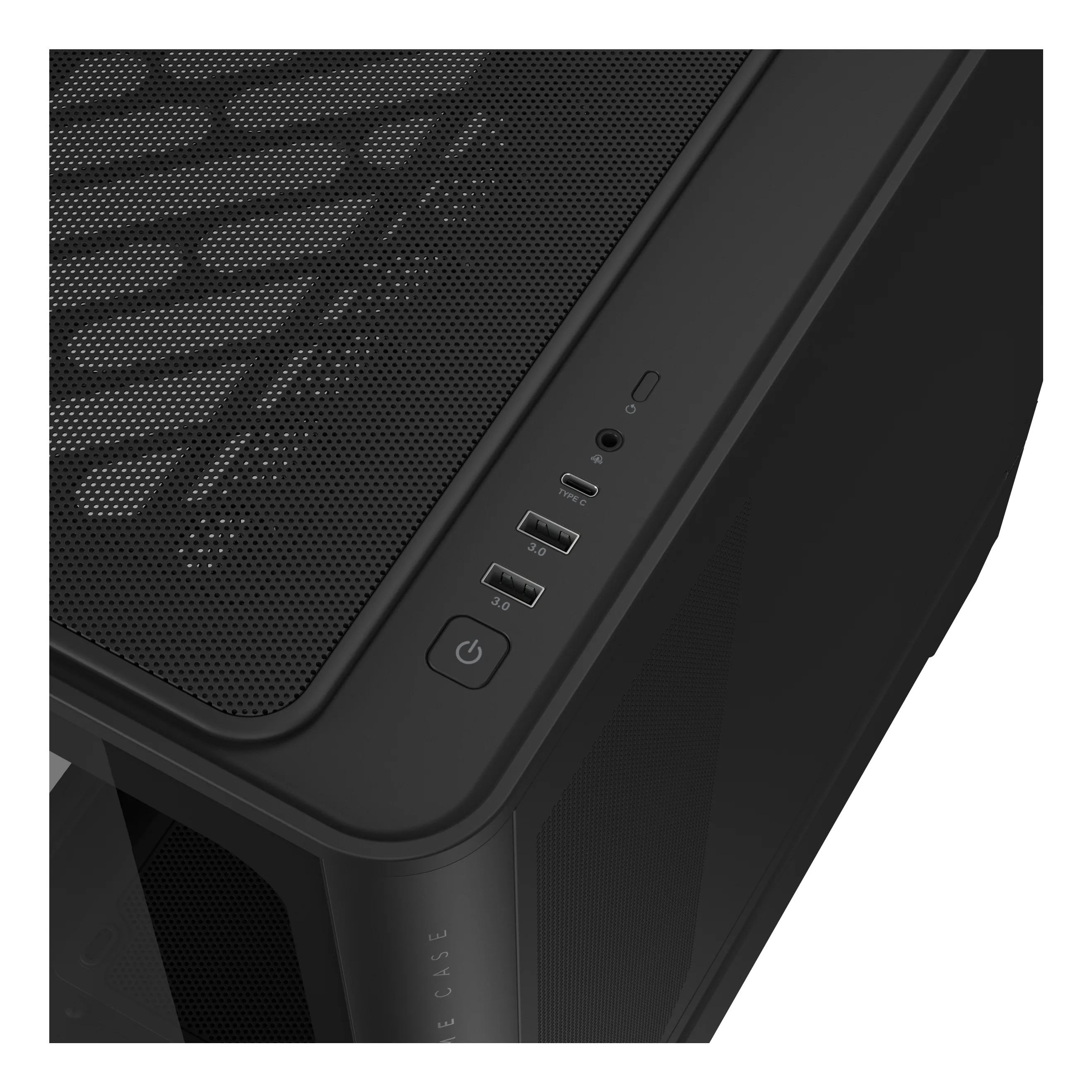 ASUS Prime AP304 Midi-Tower Case with window, with RGB lighting, Black