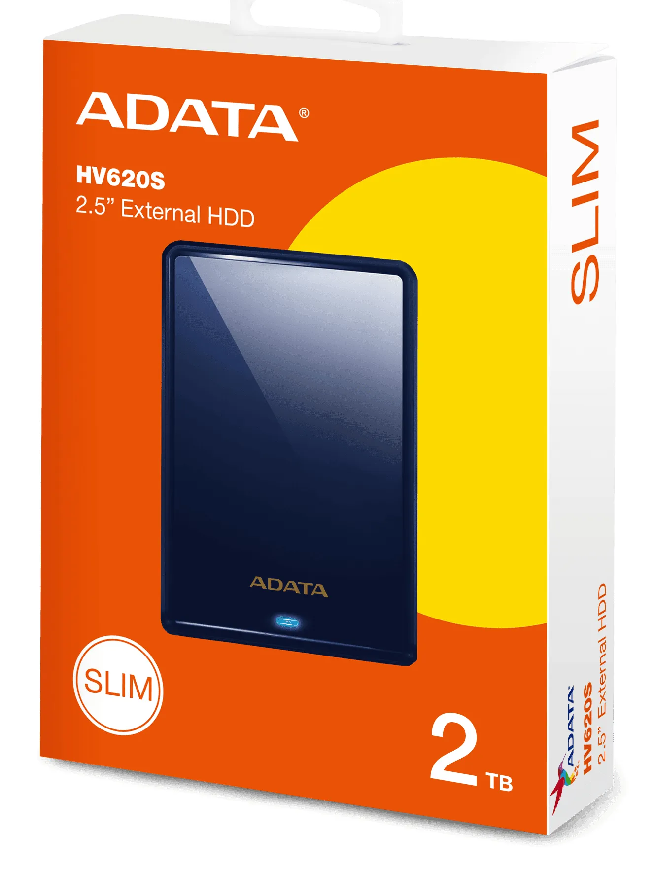 ADATA HV620S 2TB 2.5" External HDD, Blue