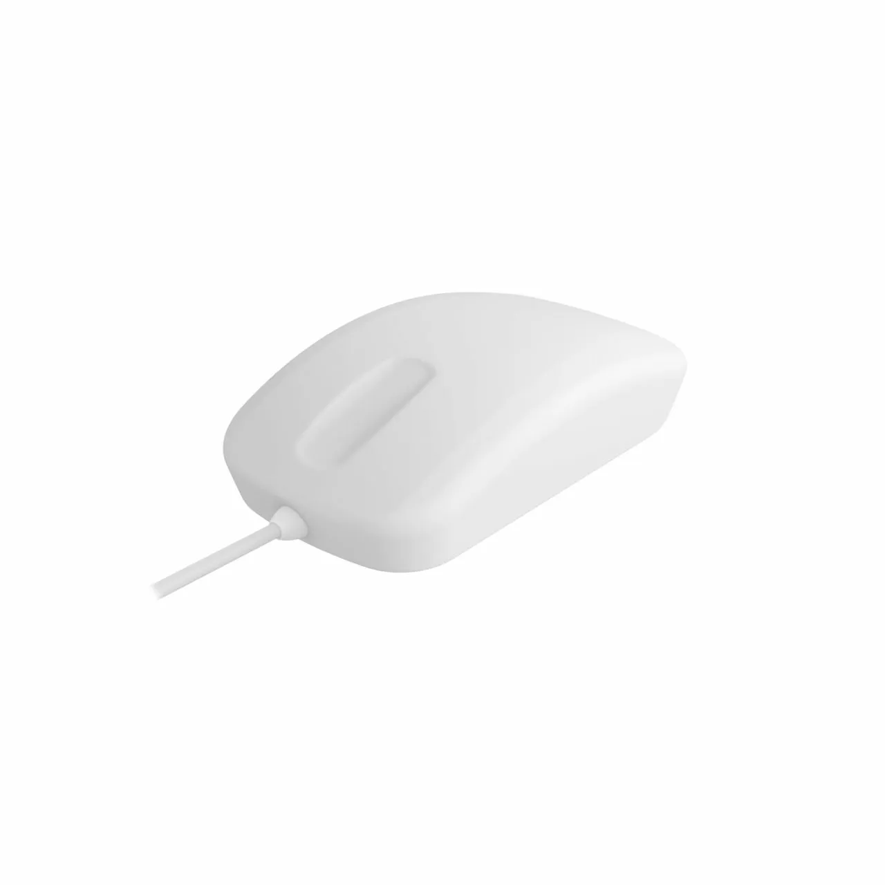 Active Key Hygiene Medical Mouse Scroll Sensor - mouse, white