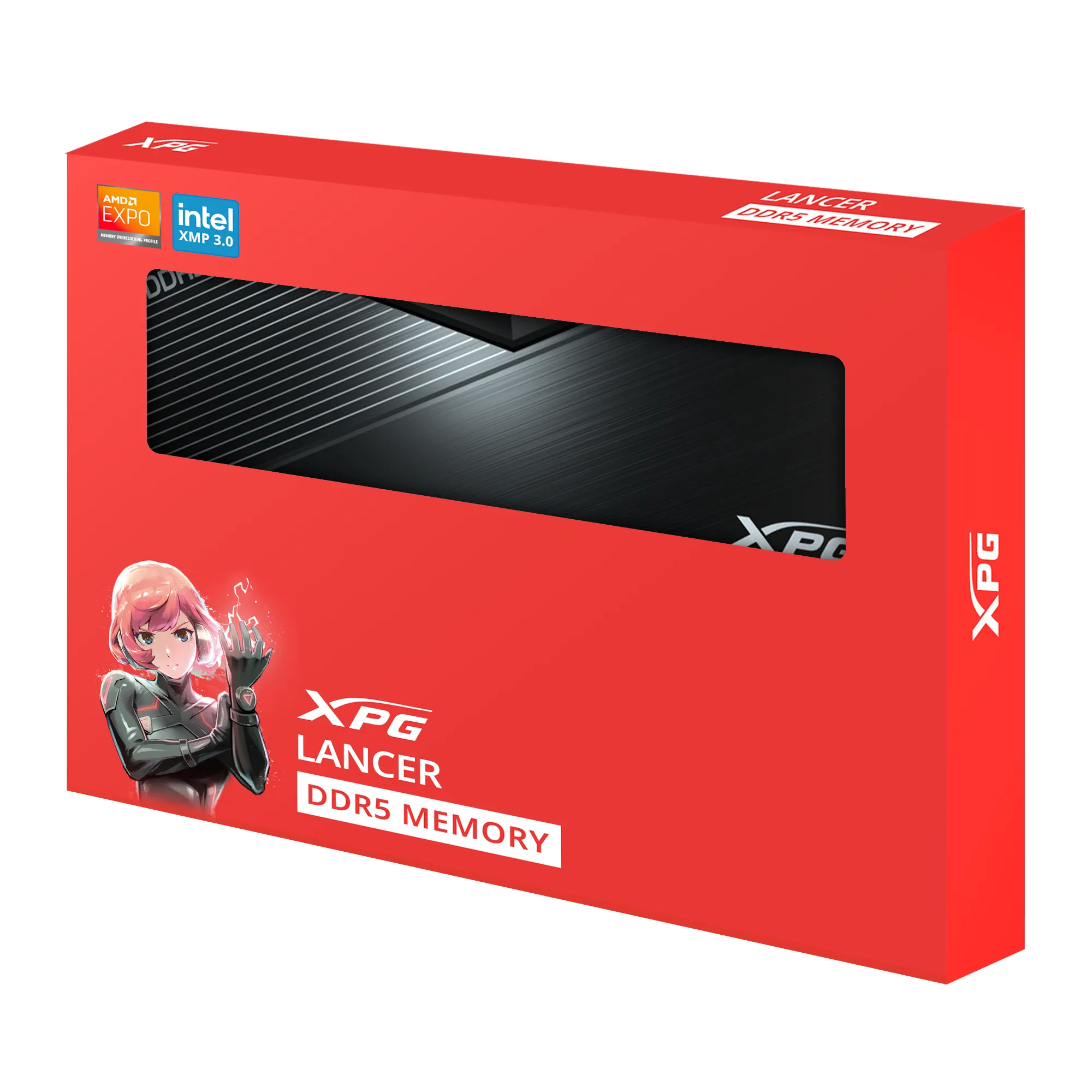 ADATA LANCER BLADE 32GB (2 x 16GB) DDR5 6000 MHz, 48 - memory, Black