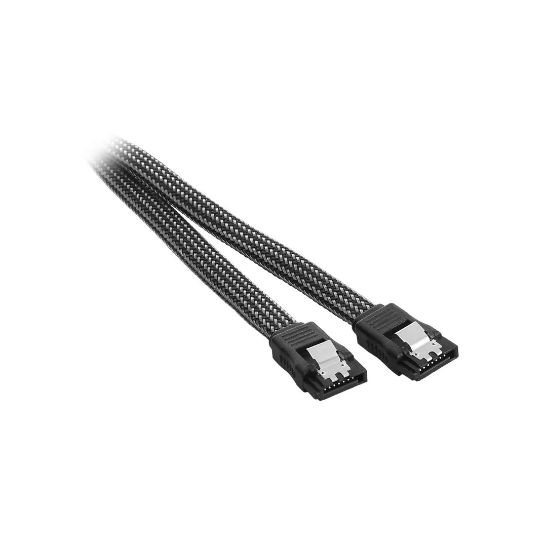 CableMod ModMesh SATA 3 Cable 30cm - carbon