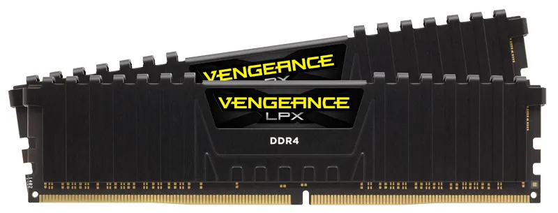 Corsair Vengeance LPX 128GB (4 x 32GB) DDR4 3600 MHz, CL18 - memory, Black