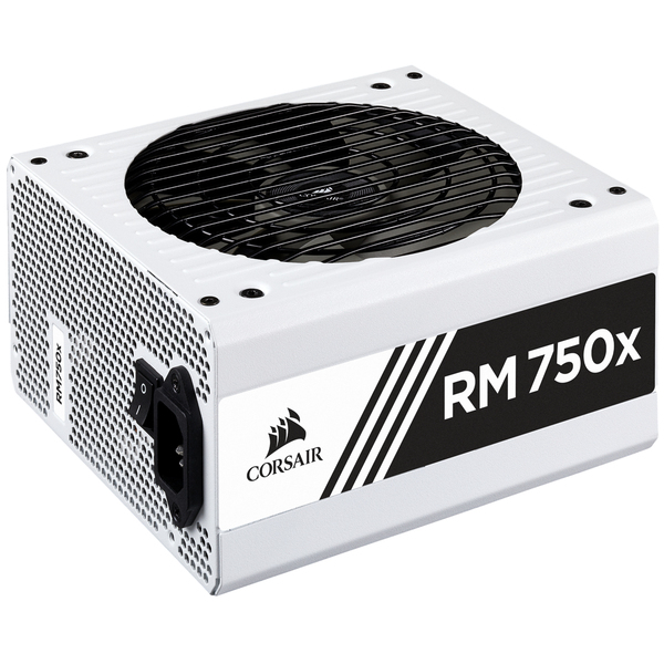 Corsair RMx White Series RM750x 750W -virtal&auml;hde, 80 Plus Gold
