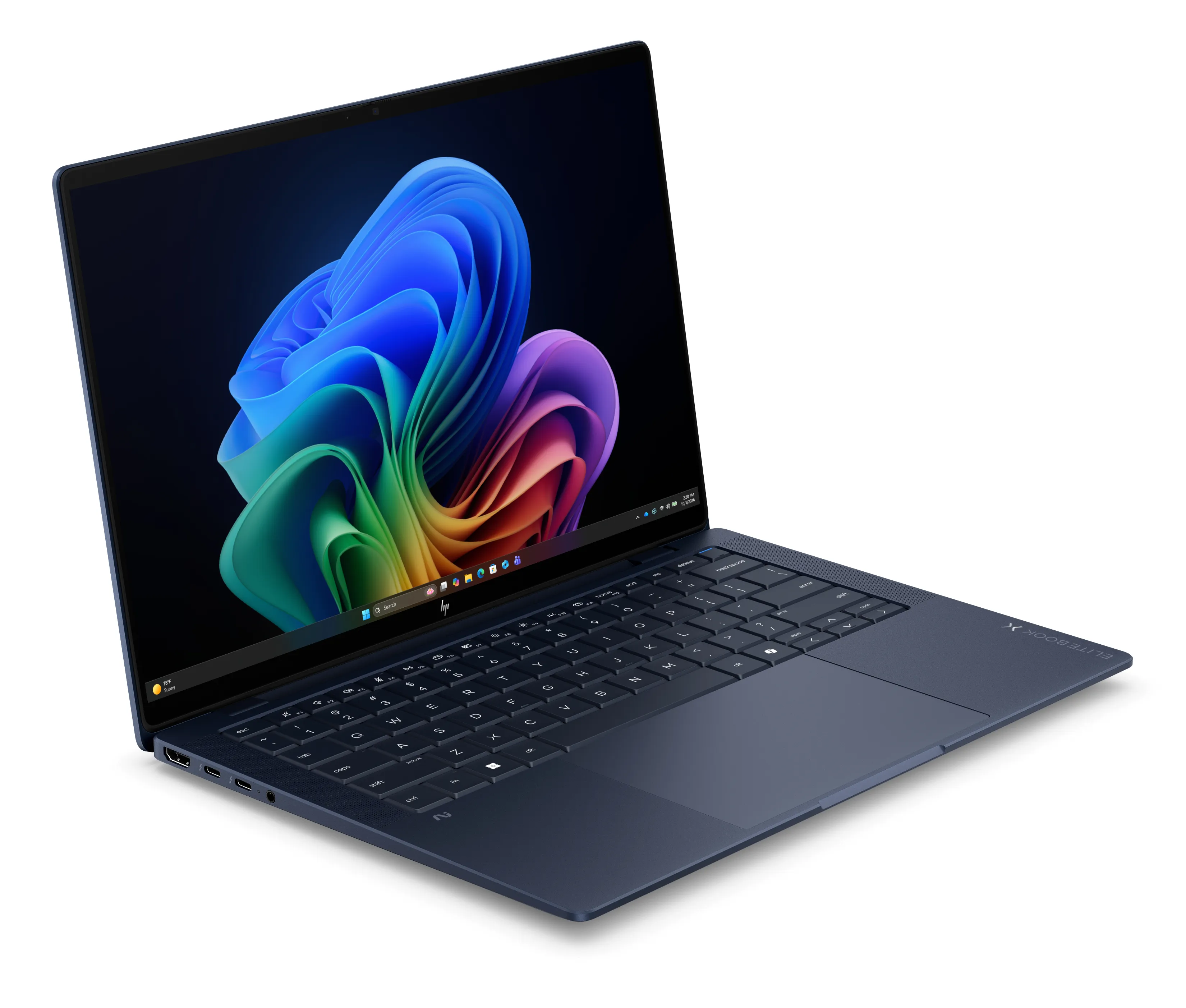 HP EliteBook 8 G2i 14.0" Ultra 5 325, 32GB, 512GB, Intel Graphics, Win 11 Pro - Notebook, Glacier silver