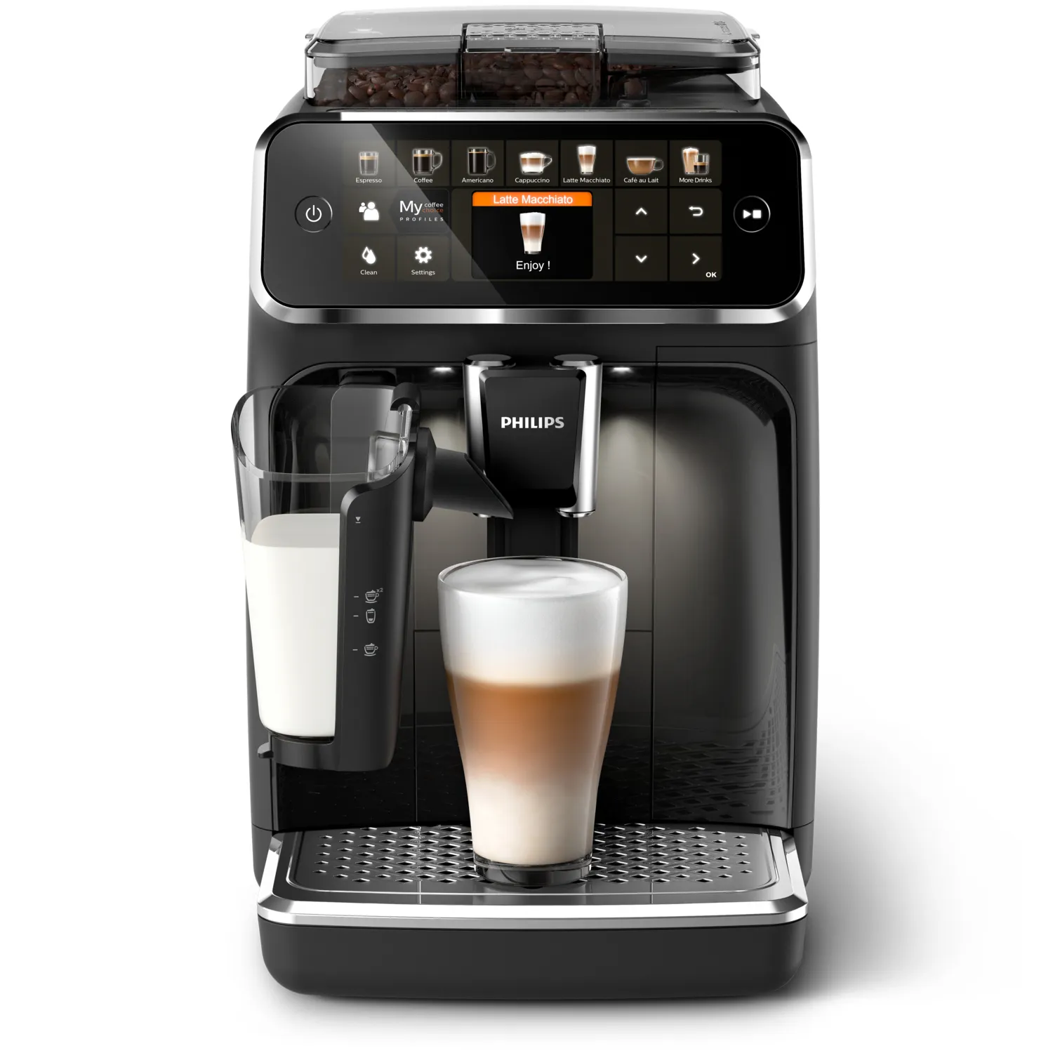 Philips 5400 series EP5441 Automatisk kaffemaskine Sort