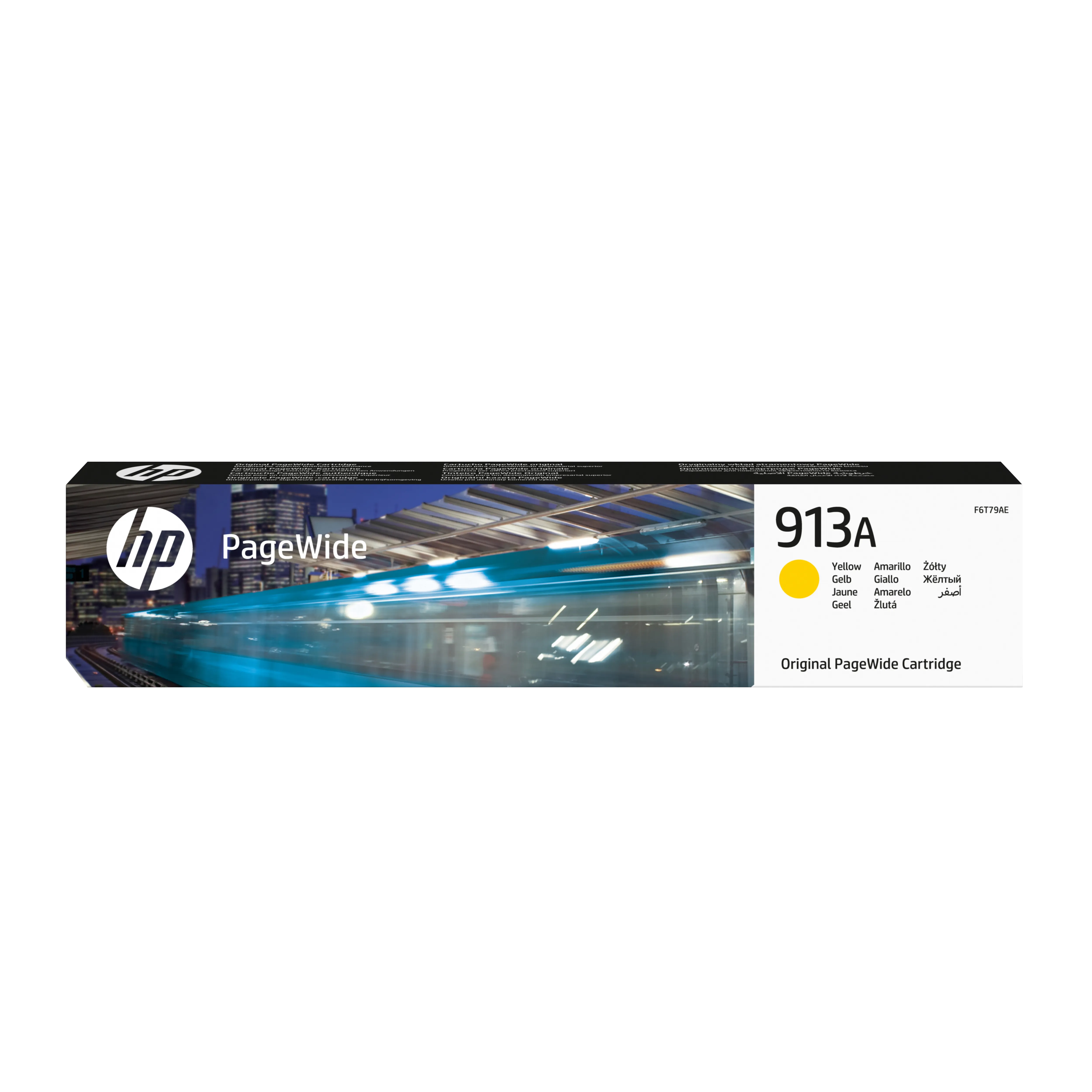 HP 913A bl&auml;ckpatron, 37 ml, gul