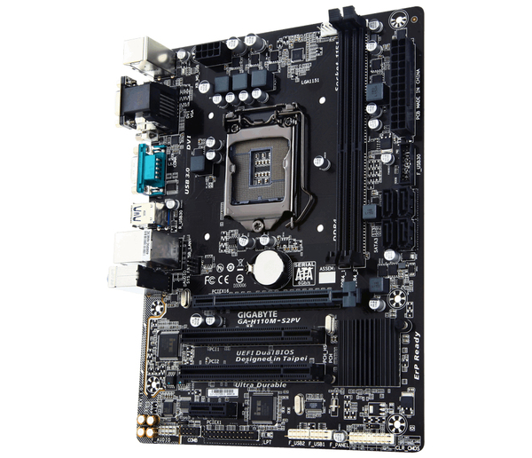Gigabyte GA-H110M-S2PV mATX-emolevy