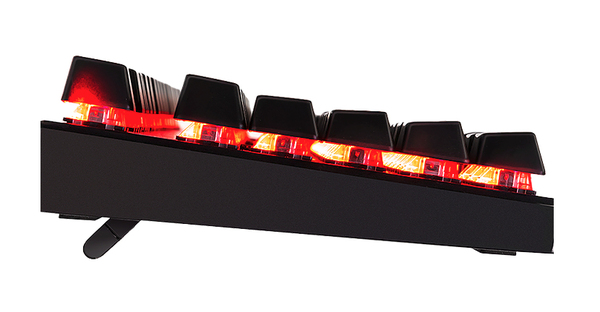 Fourze GK140 RGB - gaming tangentbord, Outemu Red, Svart