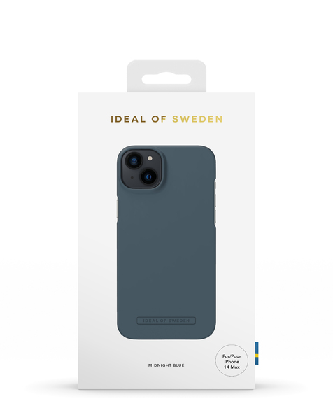 iDeal of Sweden Seamless Case, iPhone 14 Plus - fodral, Midnight Blue