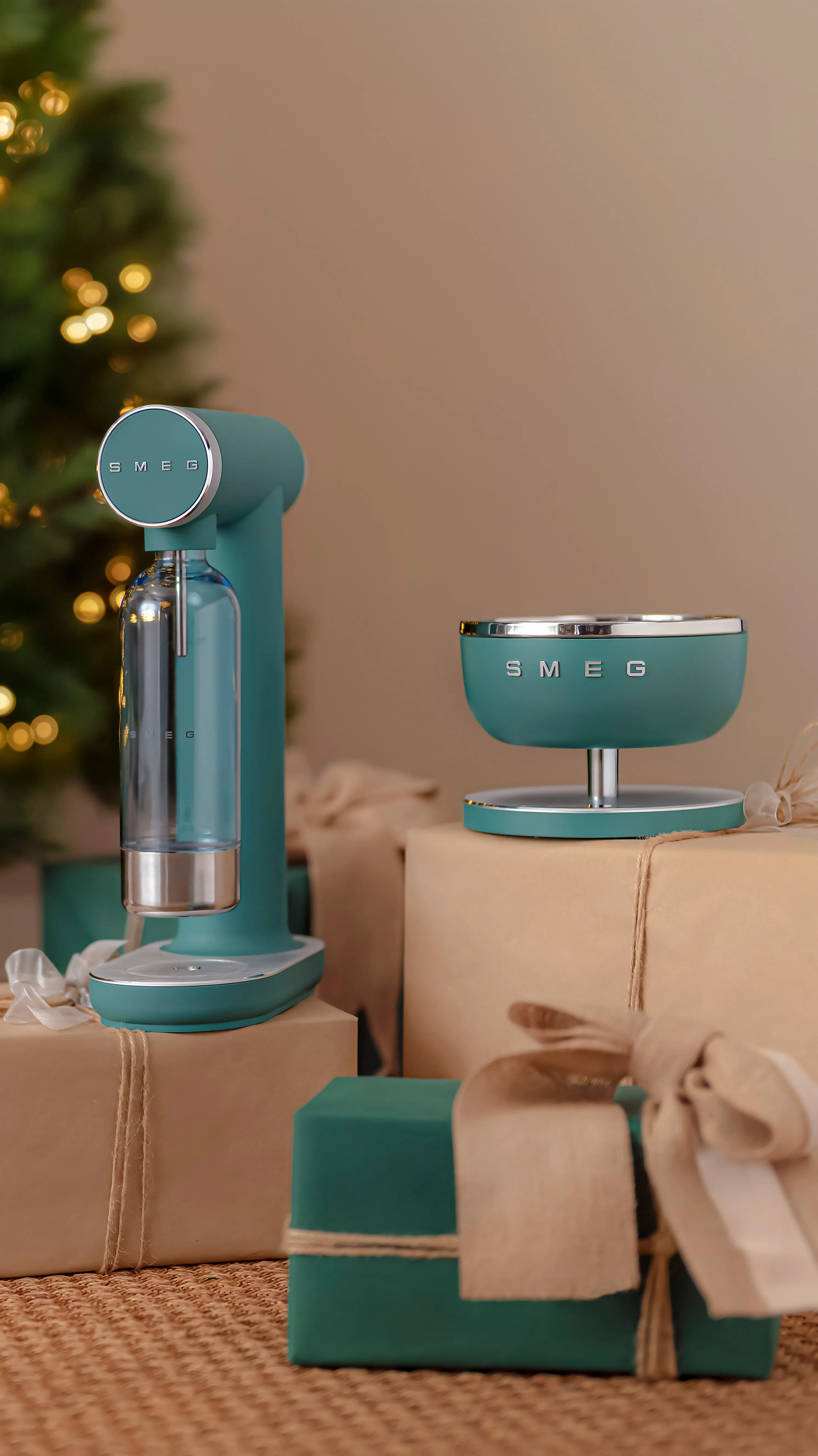 Smeg -digitaalinen keitti&ouml;vaaka, Emerald Green