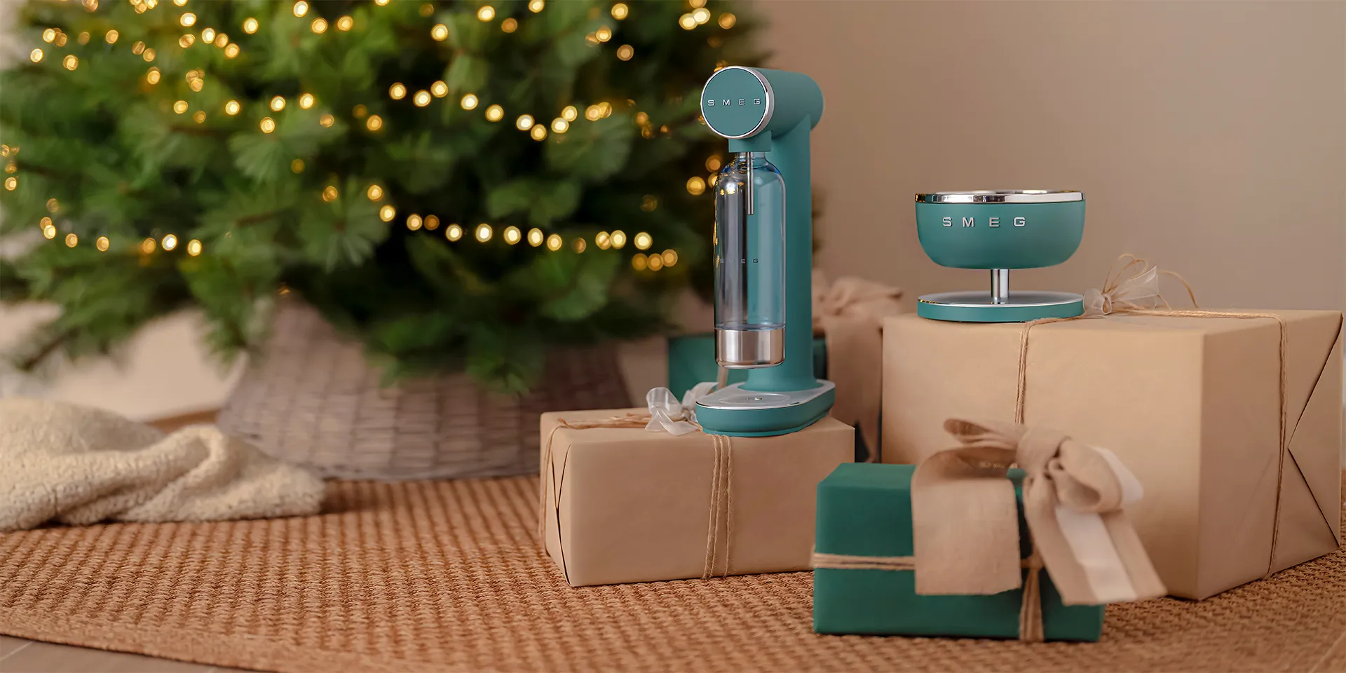 Smeg -digitaalinen keitti&ouml;vaaka, Emerald Green