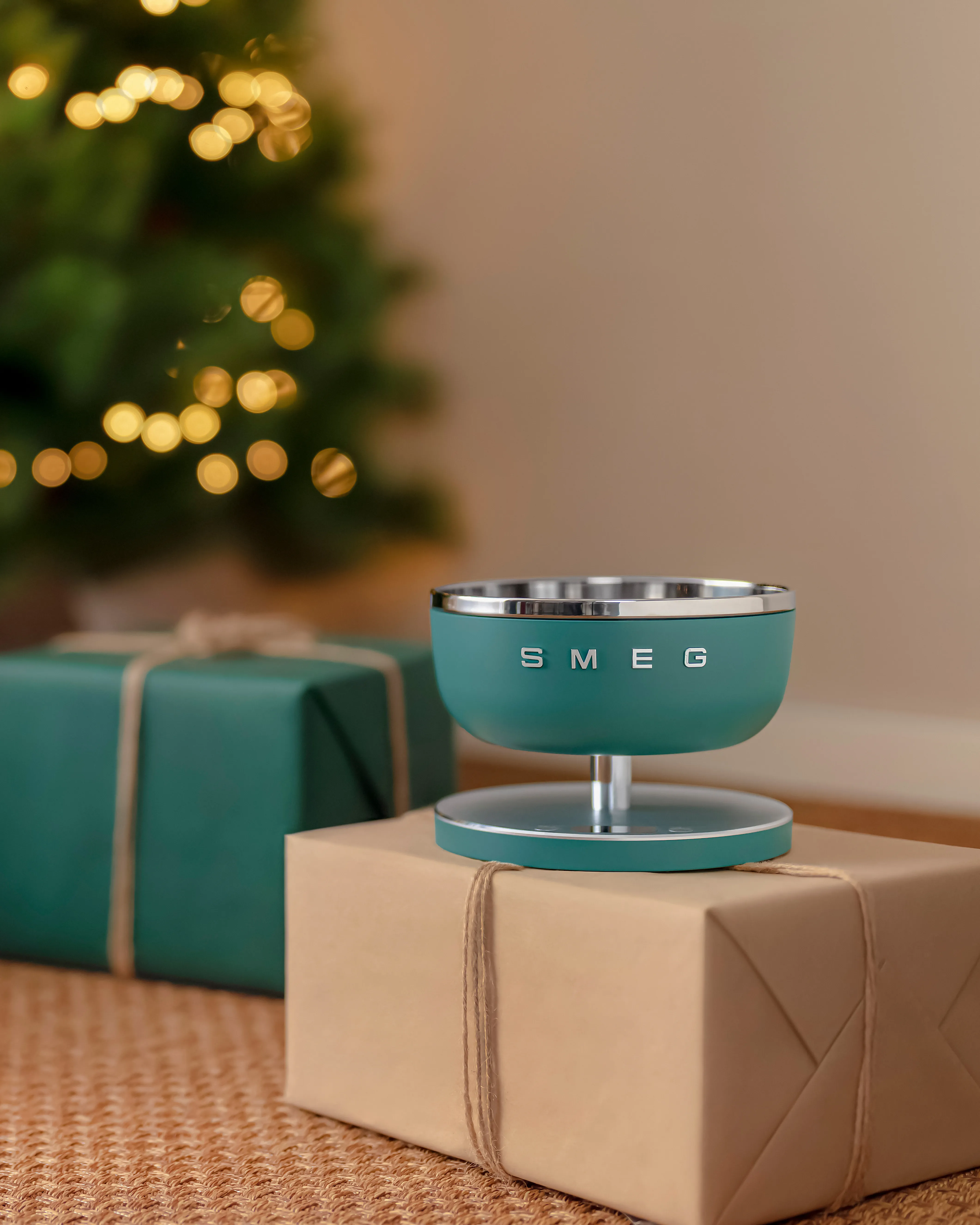 Smeg -digitaalinen keitti&ouml;vaaka, Emerald Green