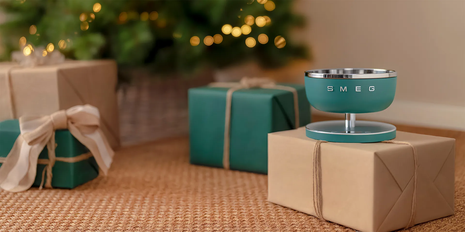 Smeg -digitaalinen keitti&ouml;vaaka, Emerald Green