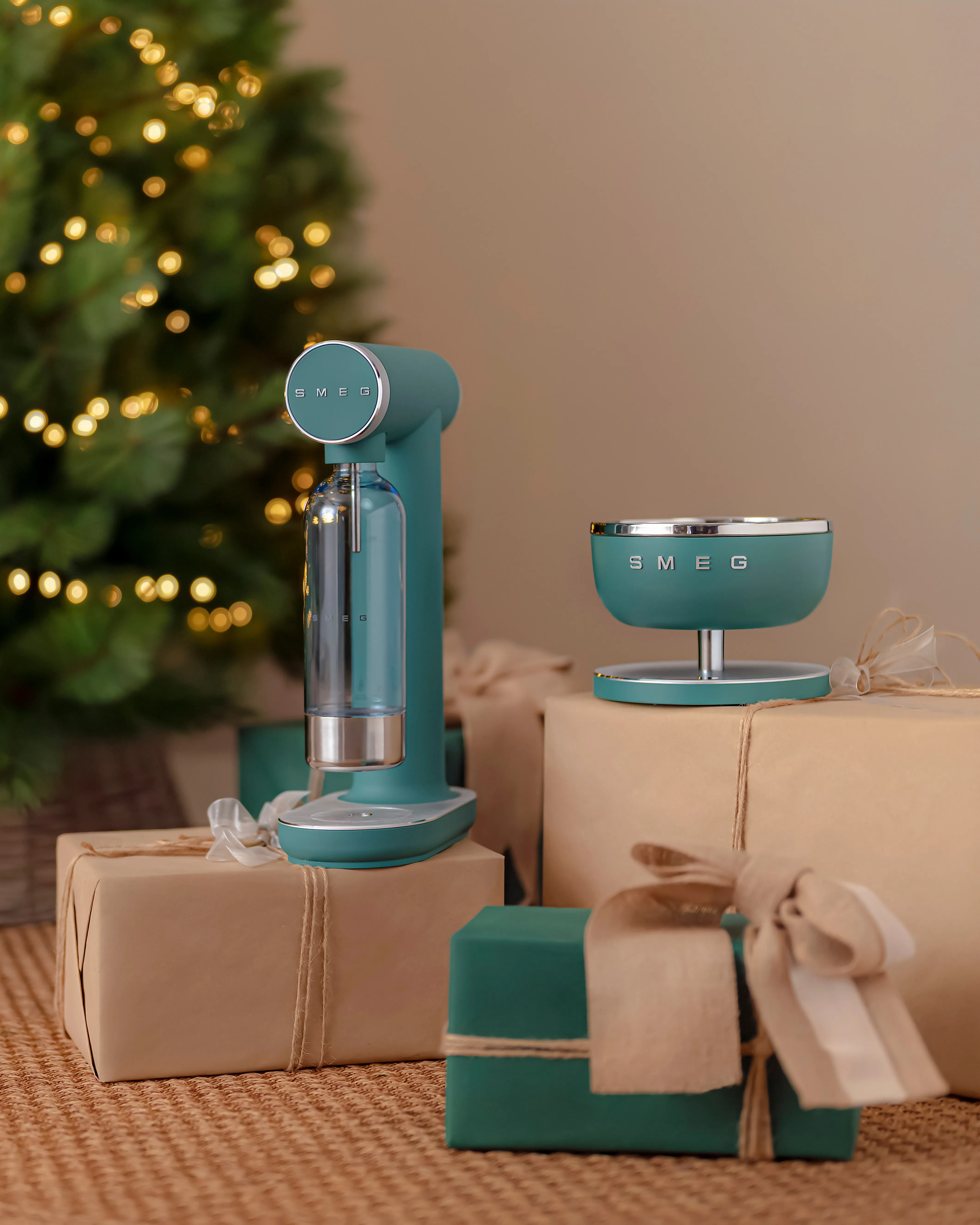 Smeg -digitaalinen keitti&ouml;vaaka, Emerald Green