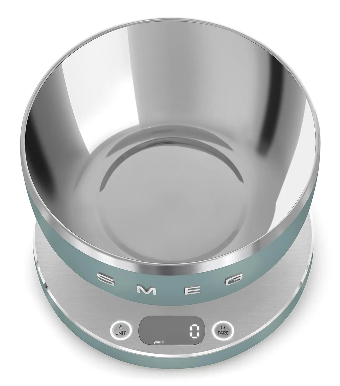 Smeg - digital kitchen scale, Emerald Green
