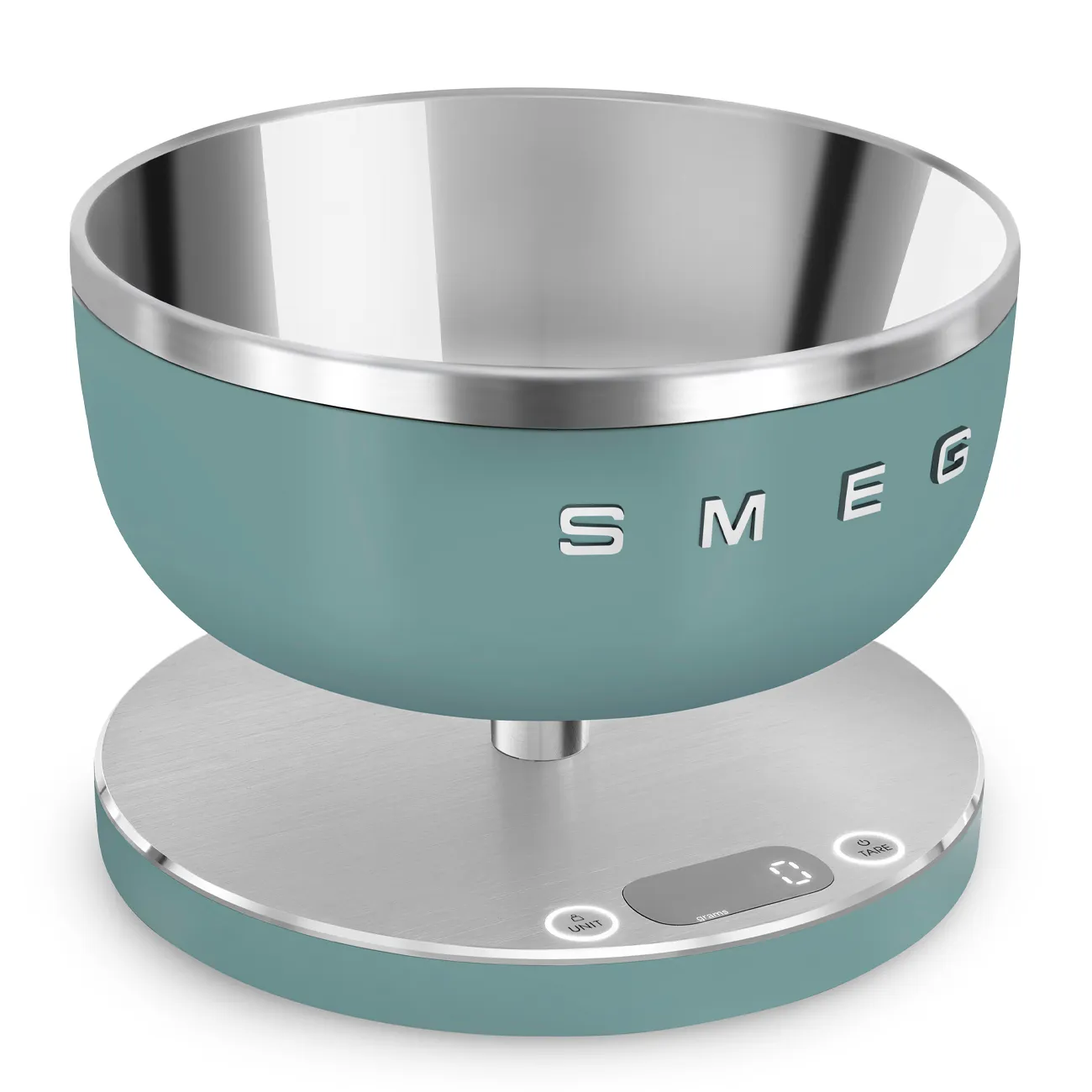 Smeg - digital kitchen scale, Emerald Green