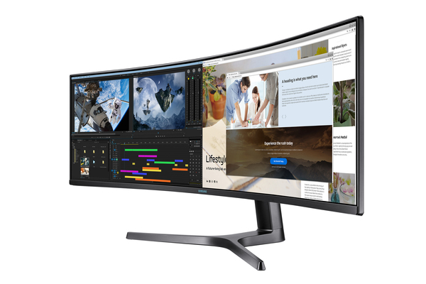 Samsung 48.8" CRG9-5K, 5120x1440px, VA - curved gaming monitor