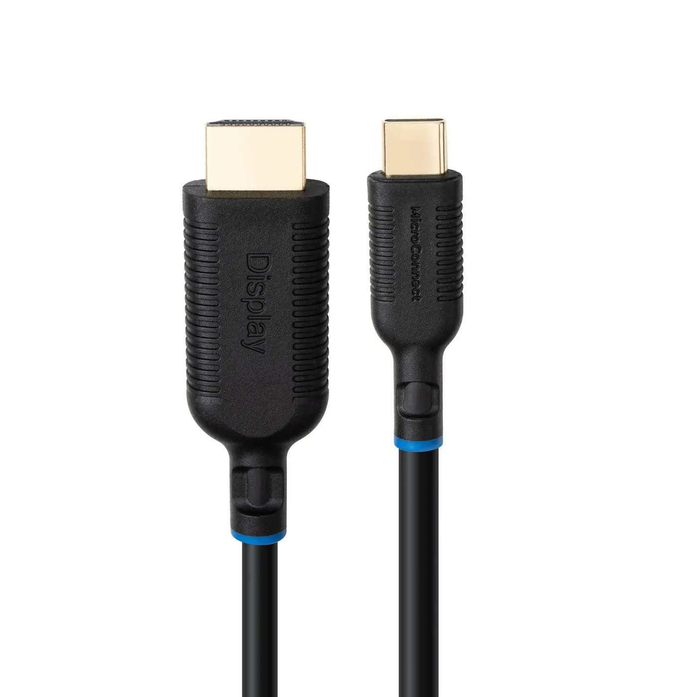 MicroConnect USB-C - HDMI 2.0 -kaapeli, Musta, 1m